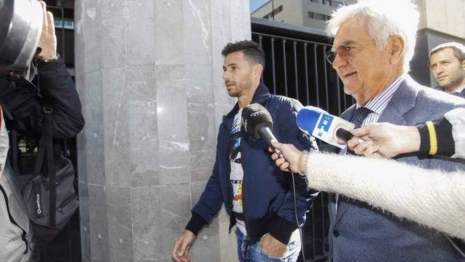 Rubén Castro llega a los juzgados de Sevilla