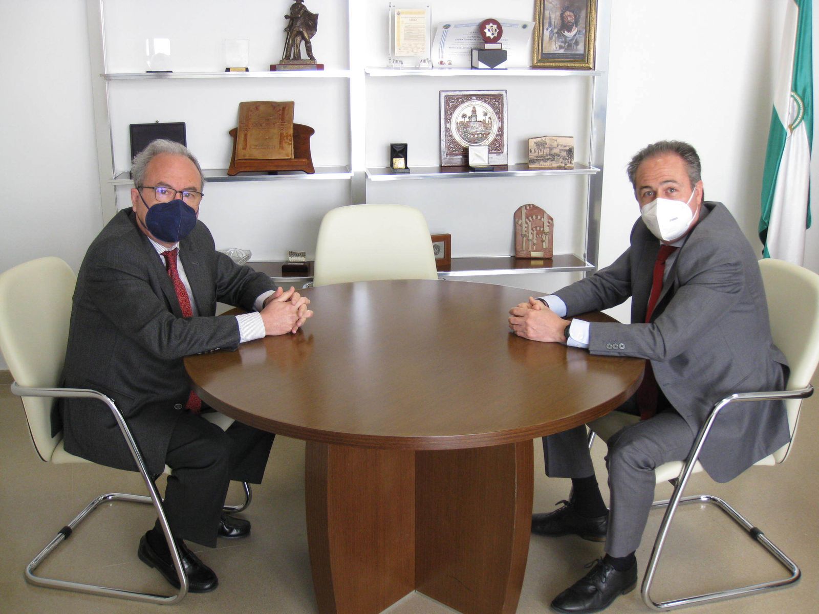 Antonio Díaz y Ángel Pimentel.