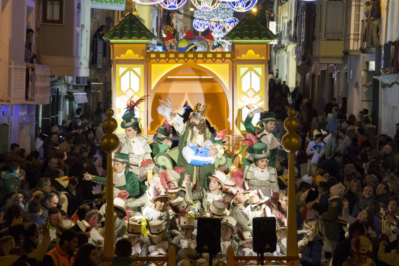 La visita de los Reyes Magos a la provincia