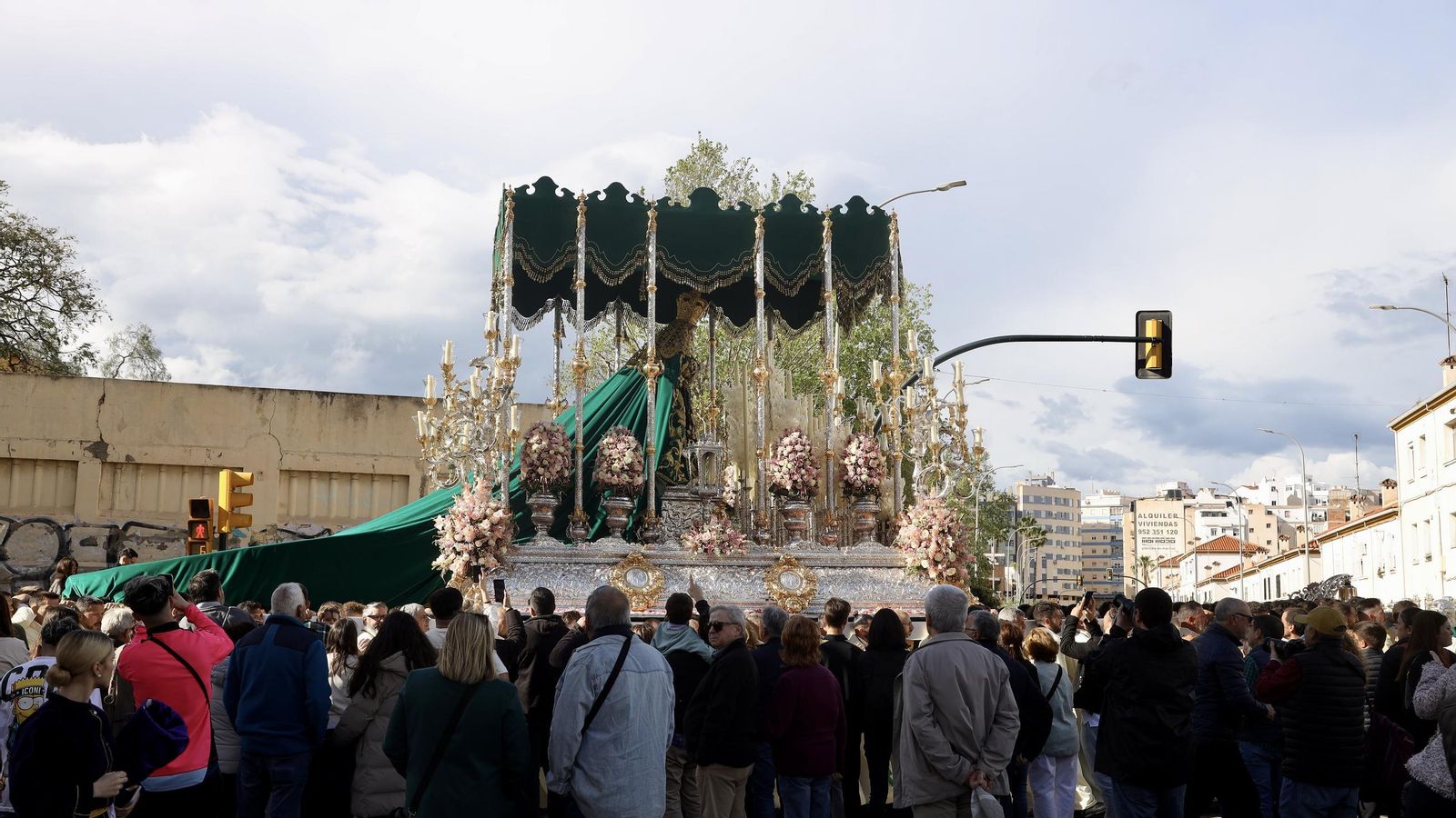 Nueva Esperanza, este Martes Santo en Málaga.