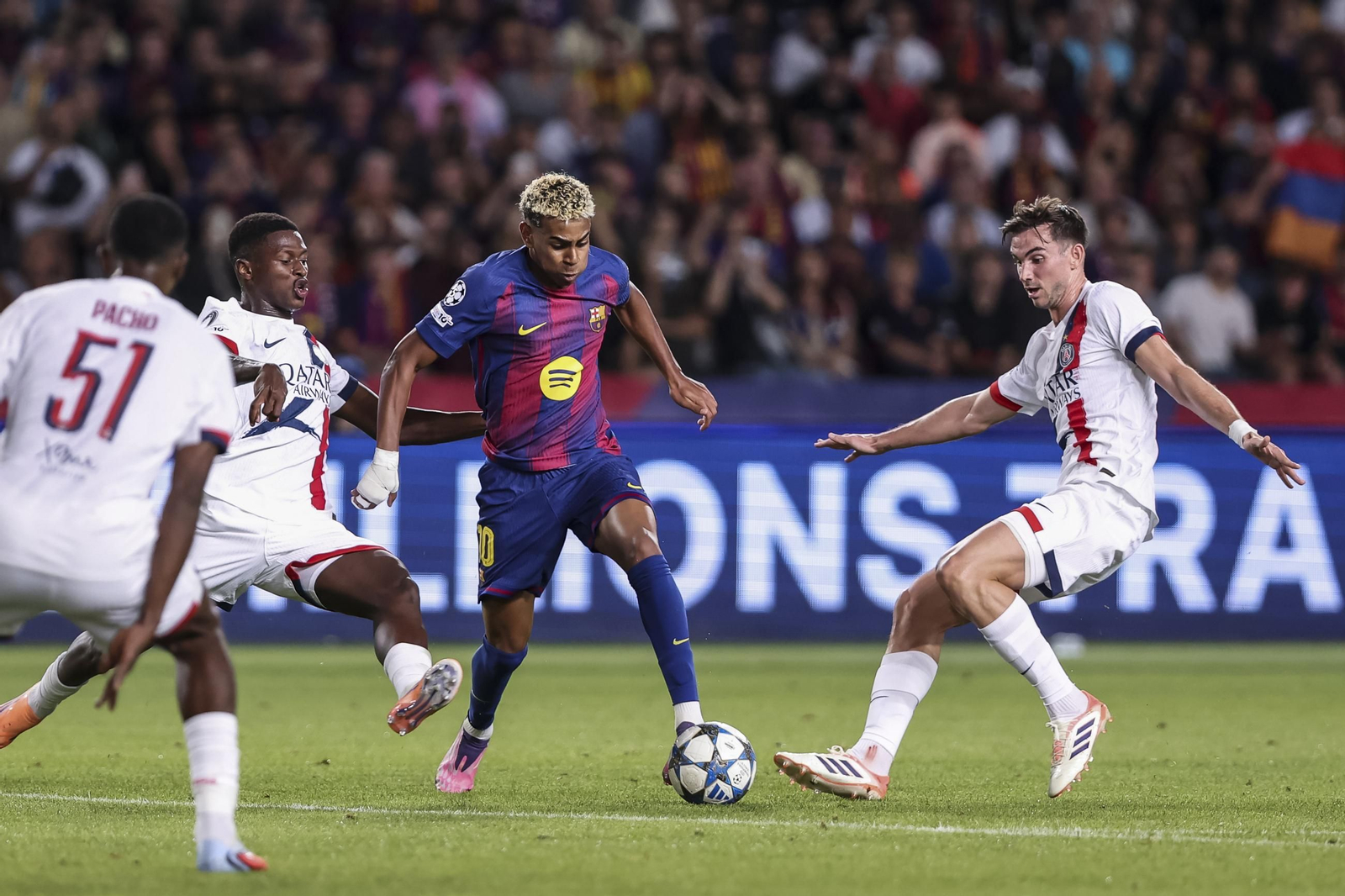 Las mejores fotos del Barcelona-PSG