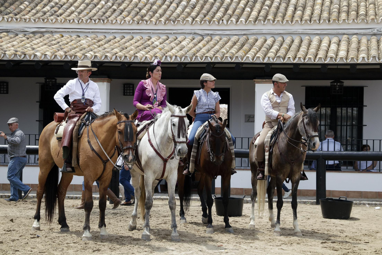 Así se vive la romería en las casas de la aldea