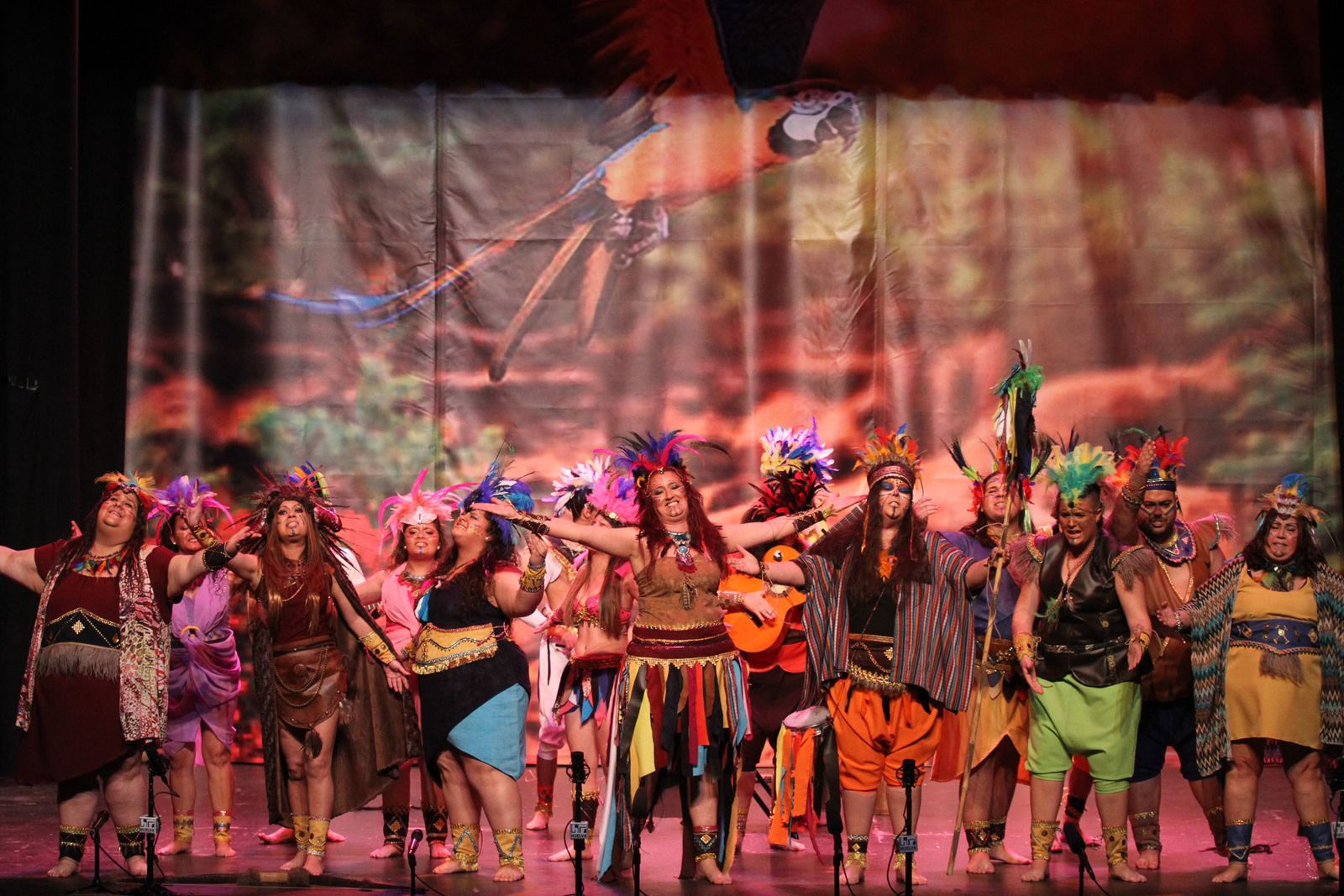 Imágenes del primer día de preliminares de concurso del Carnaval Colombino 2018