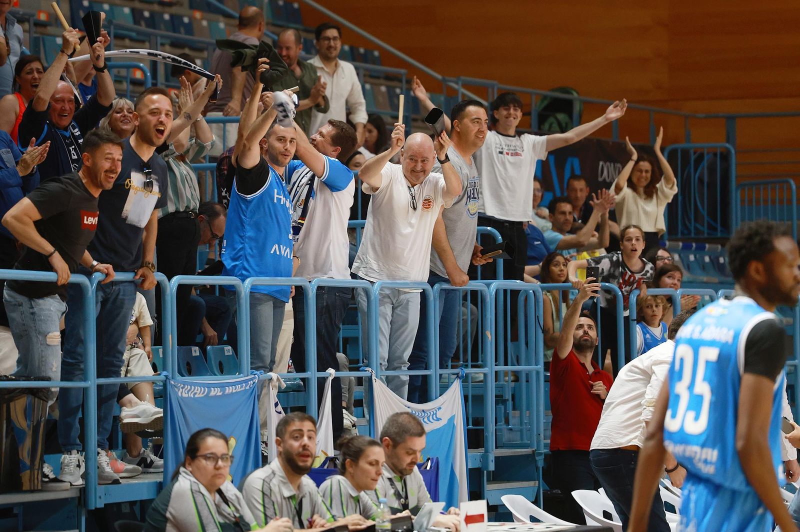 Las mejores imágenes del Ciudad de Huelva-CB Salou