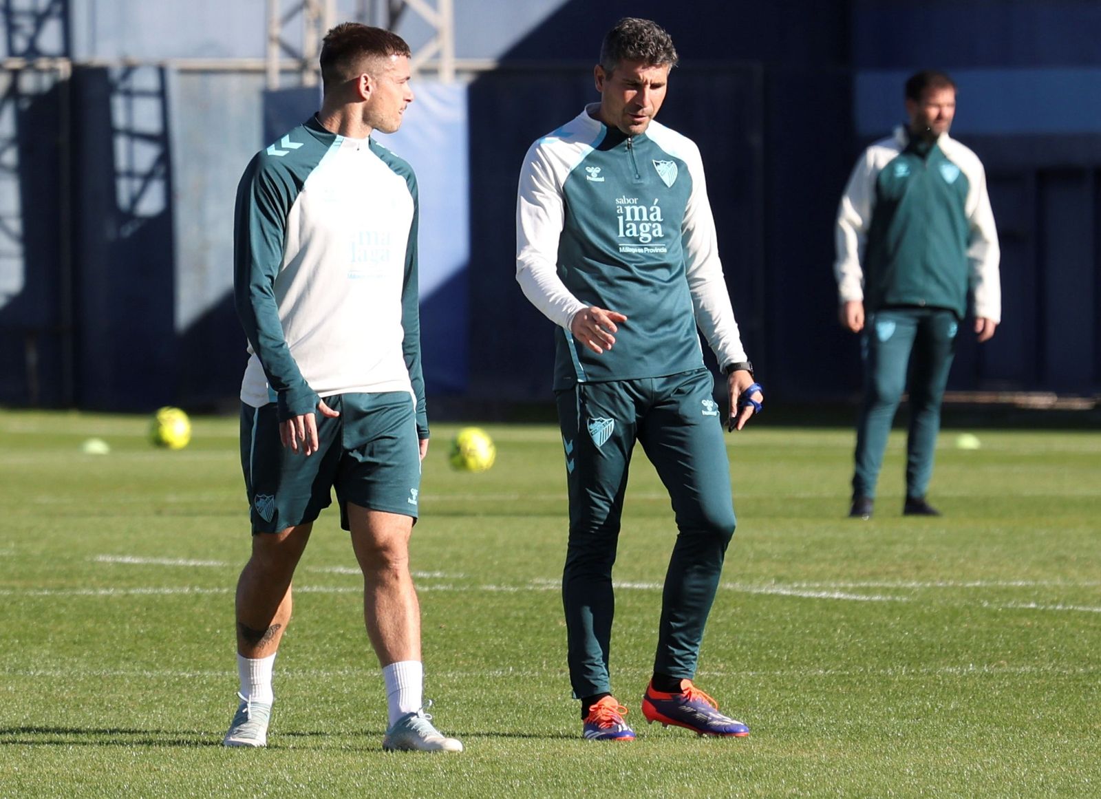 Funes, con Rafa Rodríguez.