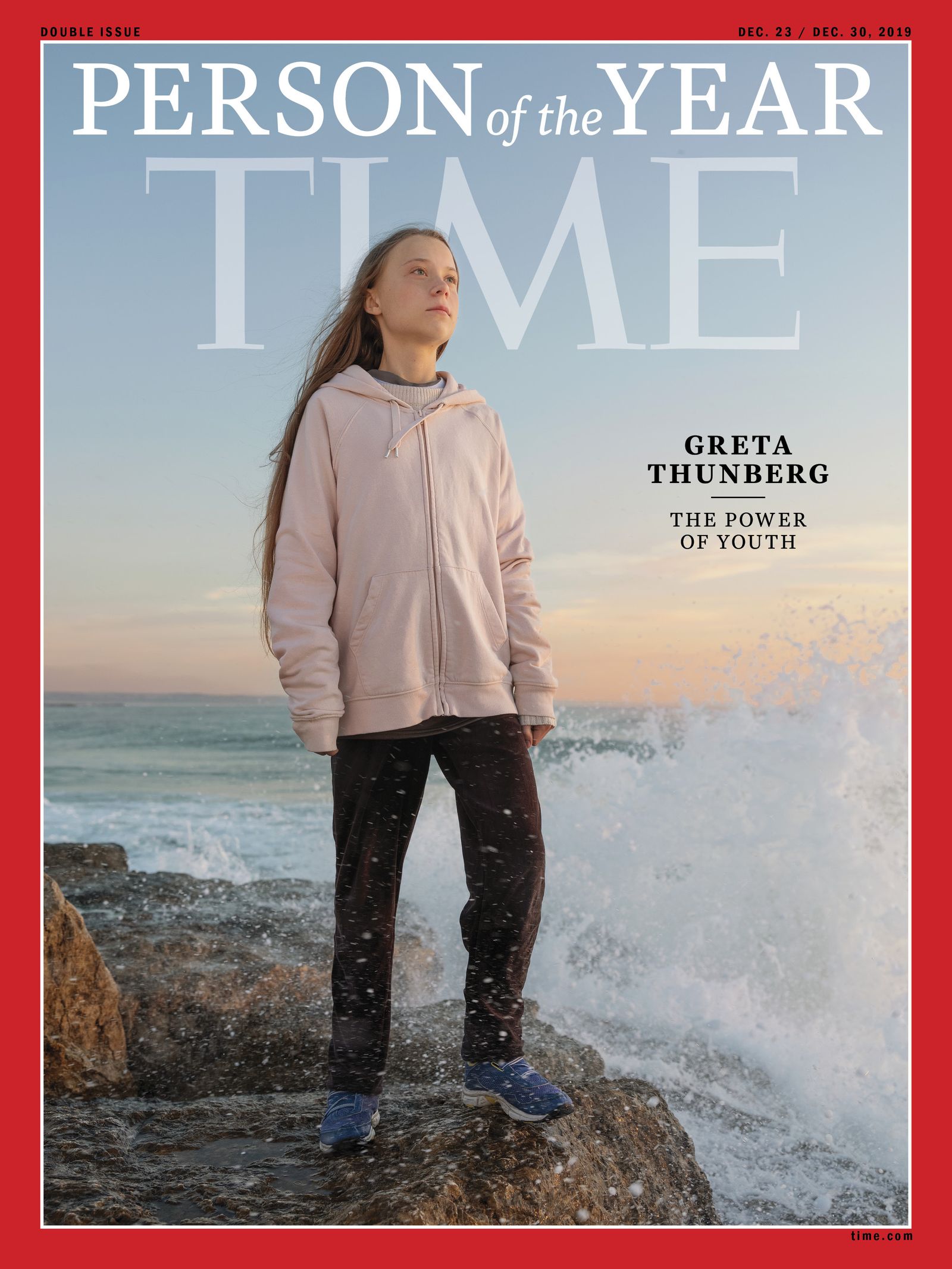 Portada de la revista 'Time' con Greta Thunberg.