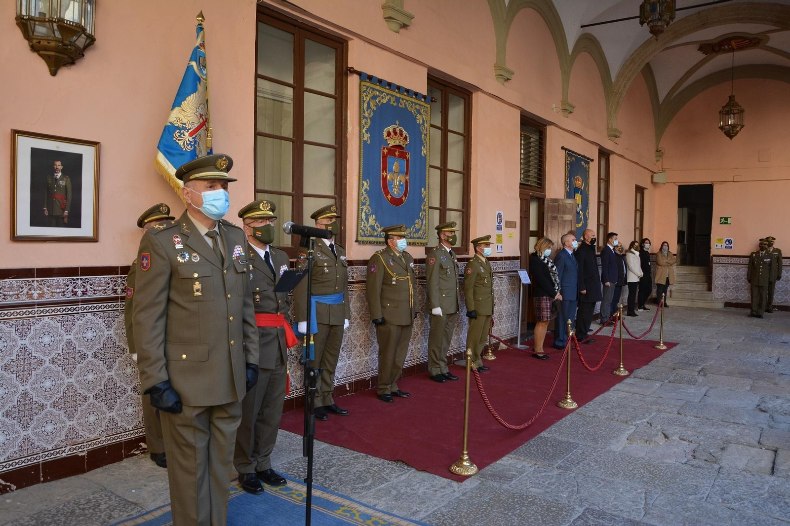 Toma de mando del nuevo director de Investigación y Doctrina del Madoc de Granada