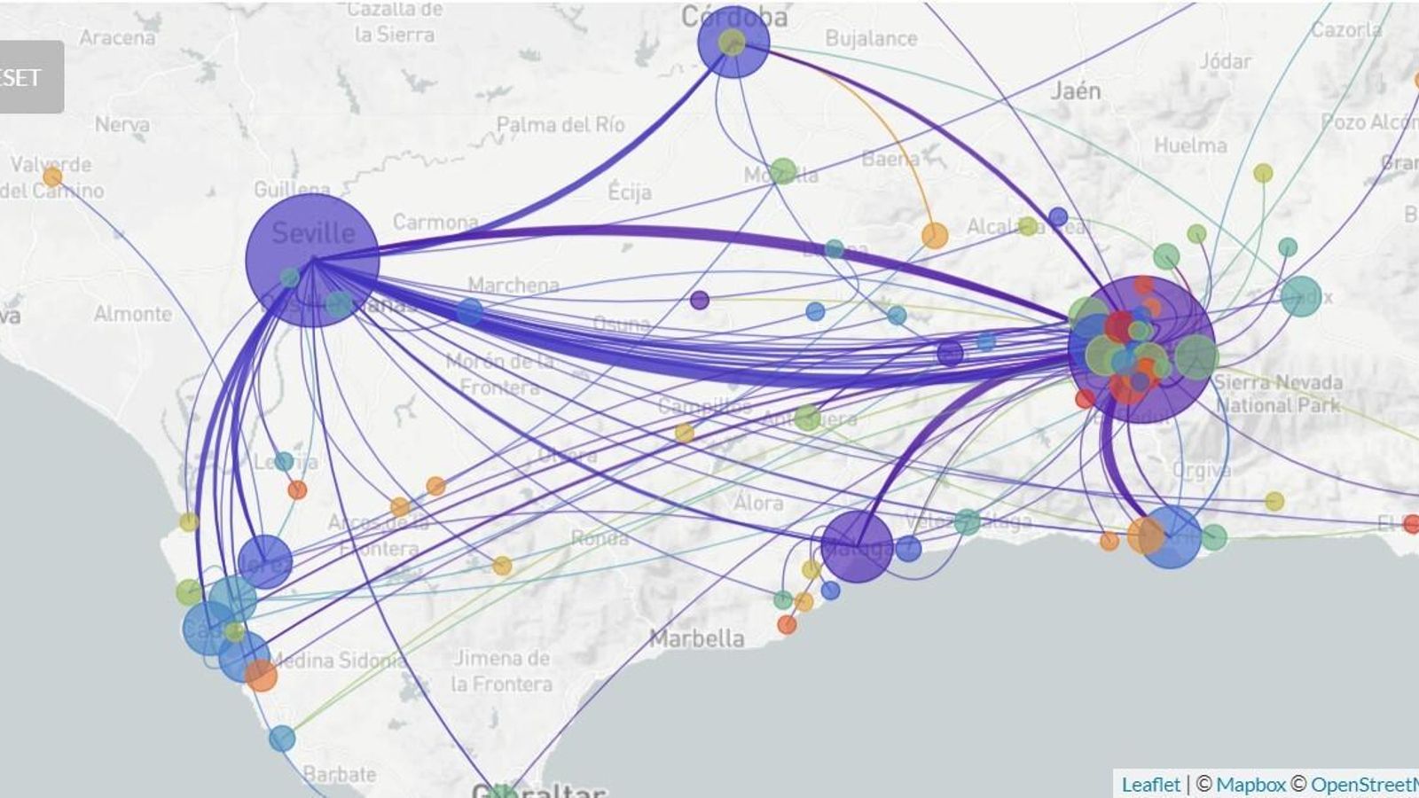 Evolución del coronavirus en Andalucía