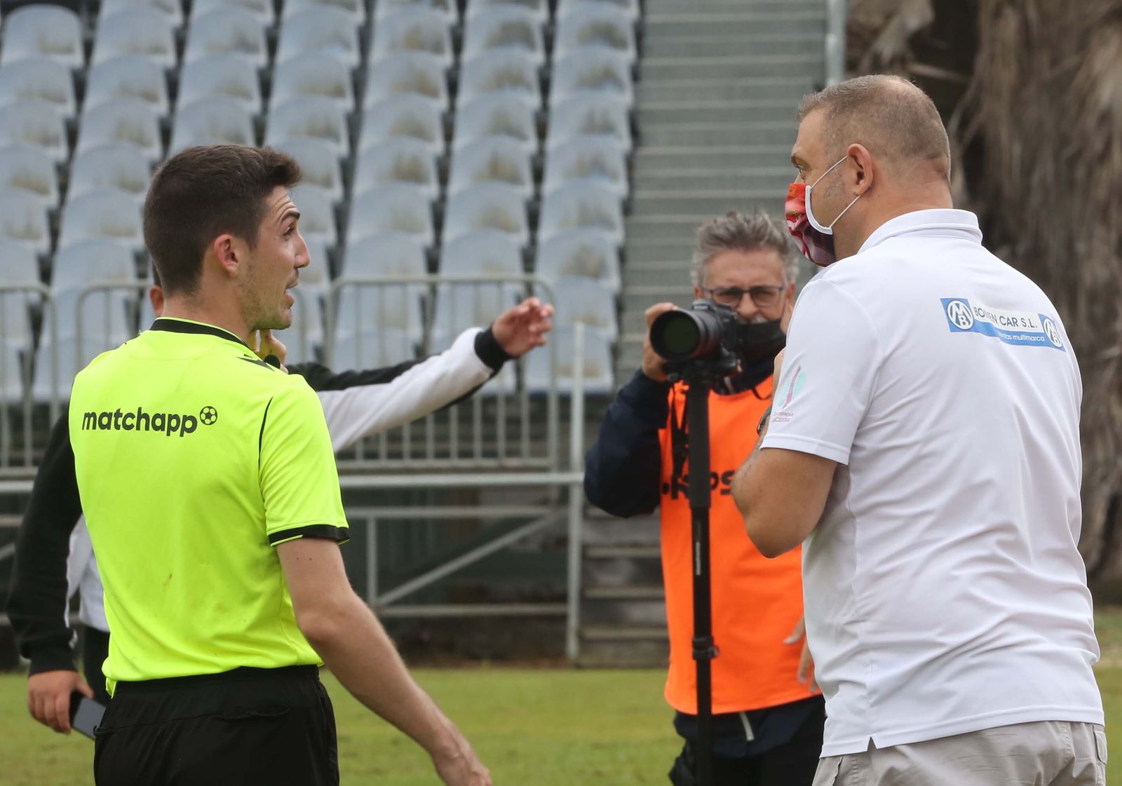 Imágenes del partido Jerez Industrial -Egabrense en el Pedro S. Garrido