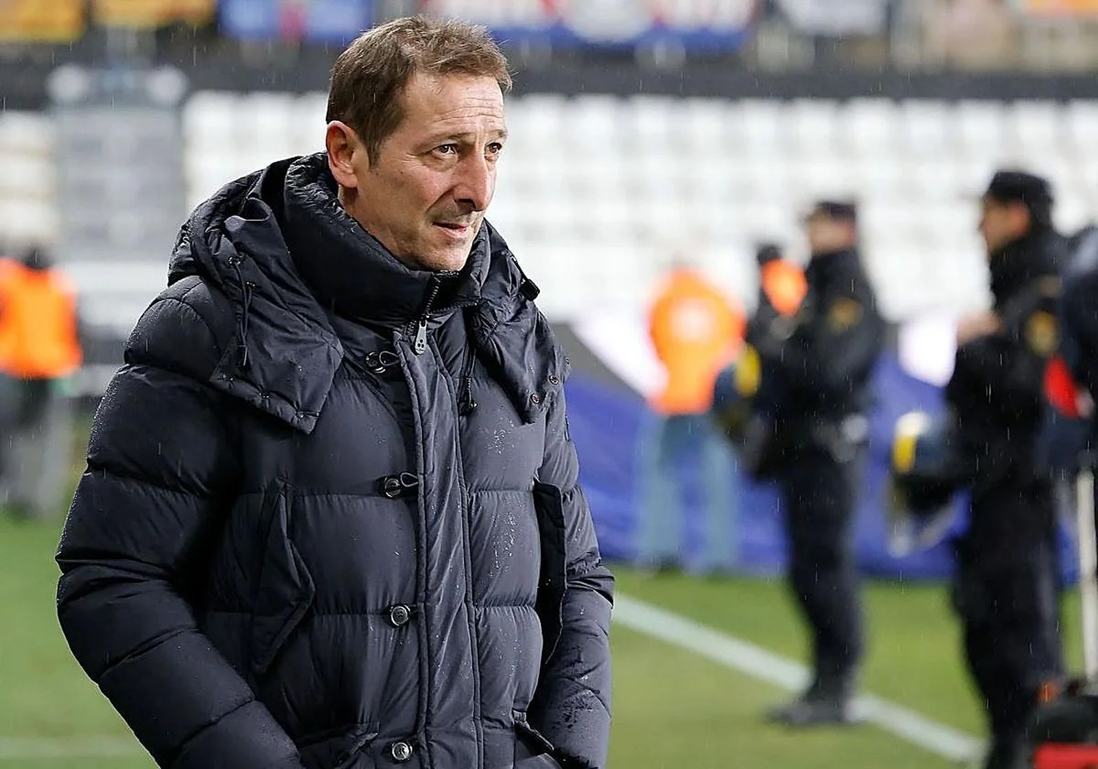 Luis Miguel Ramis, entrenador del Burgos.