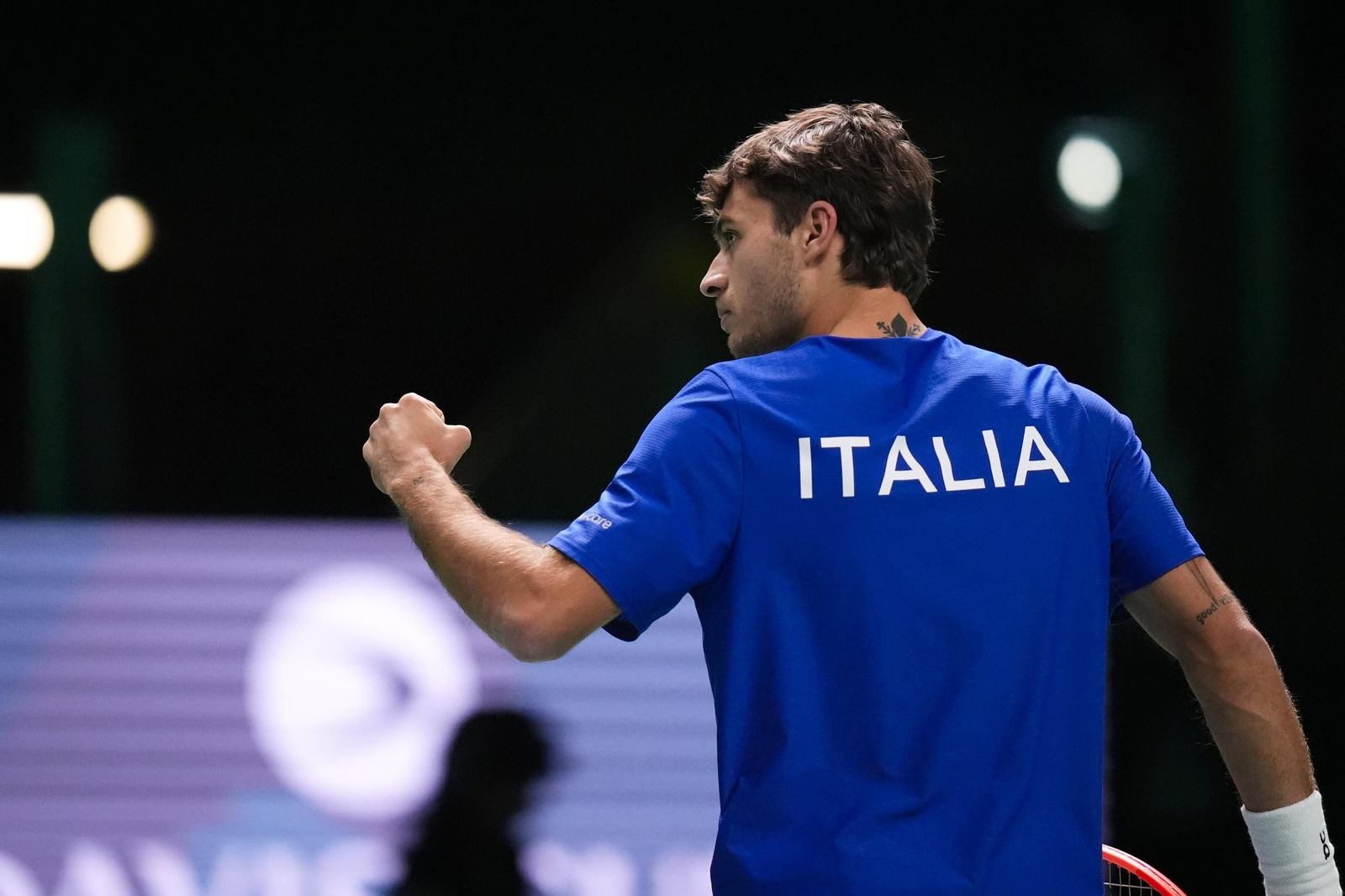 Las fotos de la final de la Copa Davis Italia-España