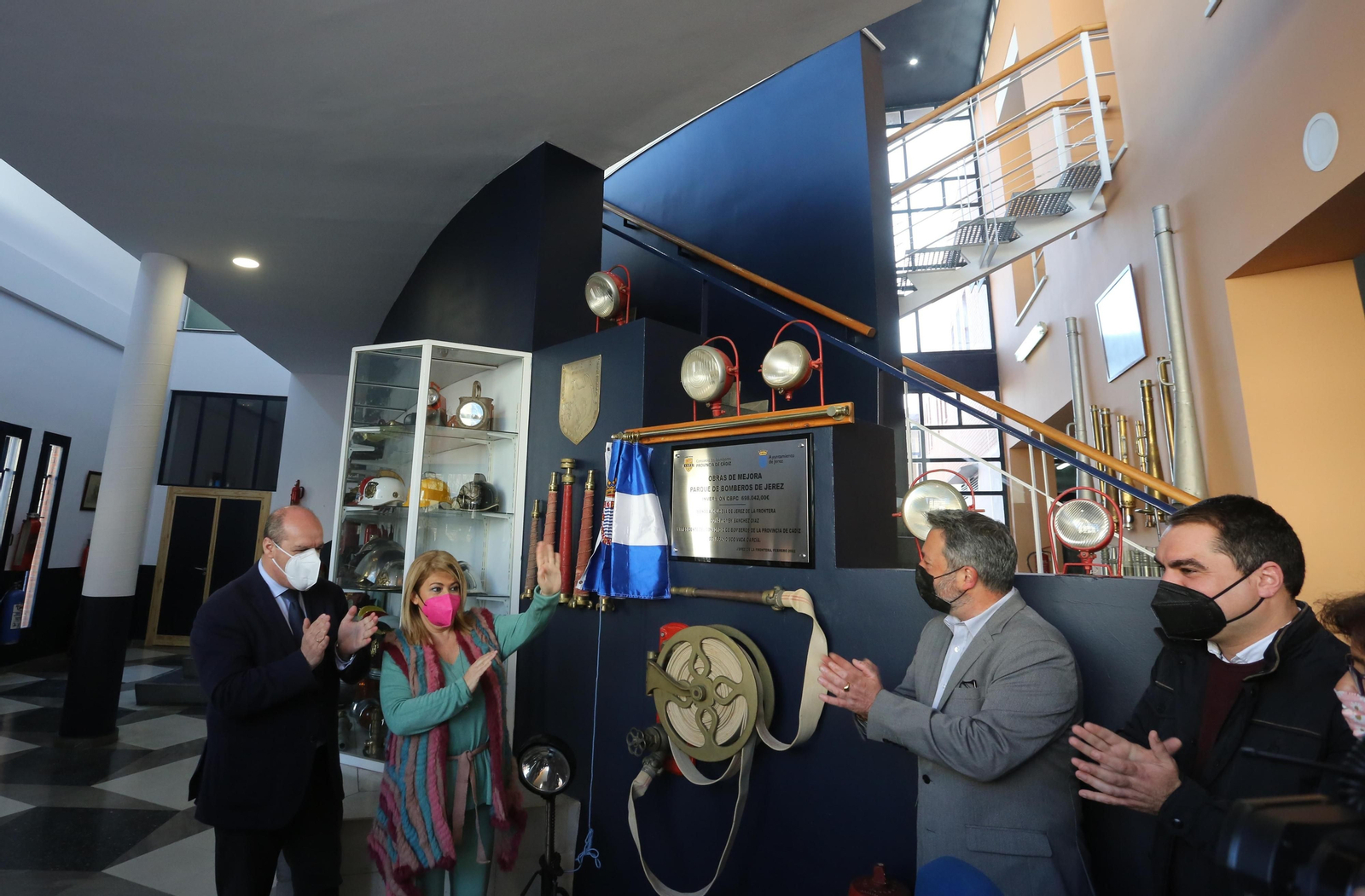 Finalizan las obras de mejora del Parque de Bomberos de Jerez