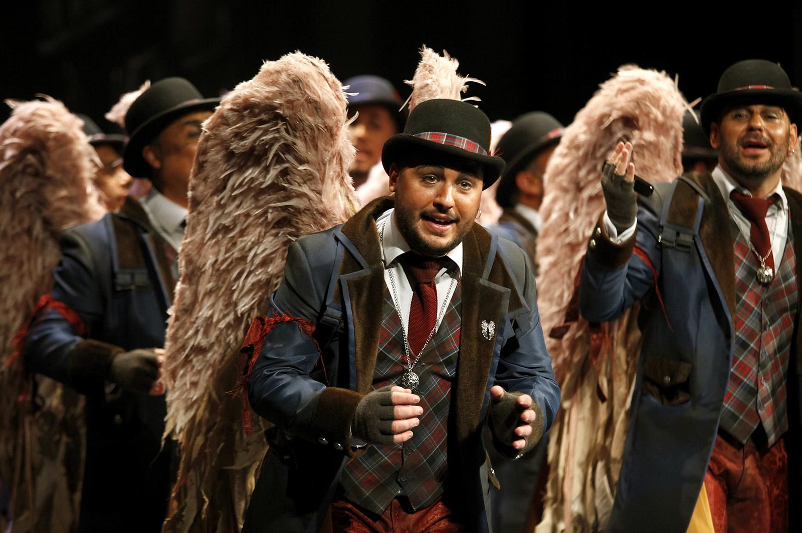 La comparsa de los Carapapa fue 'Los ángeles de la guarda' en 2018.