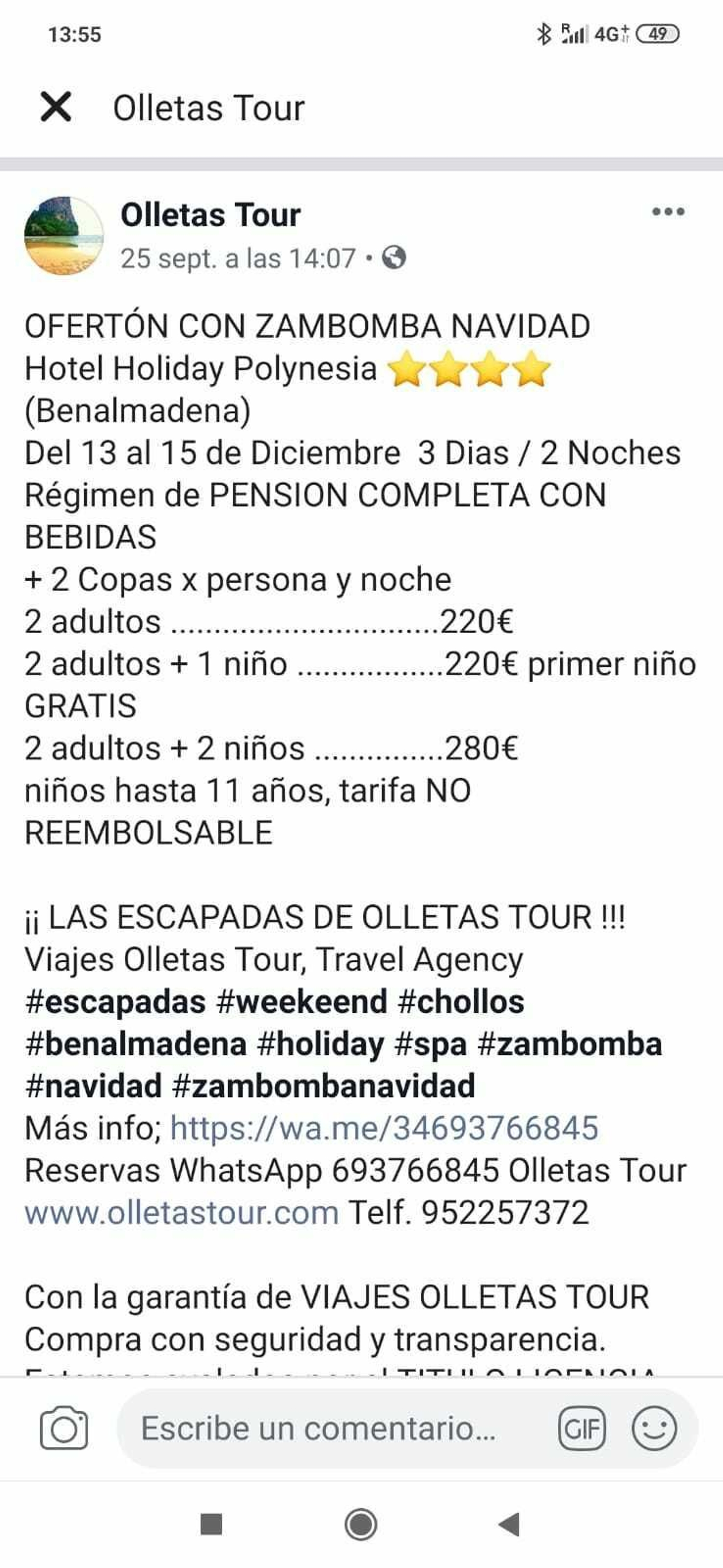 Zambomba en... Benalmádena.