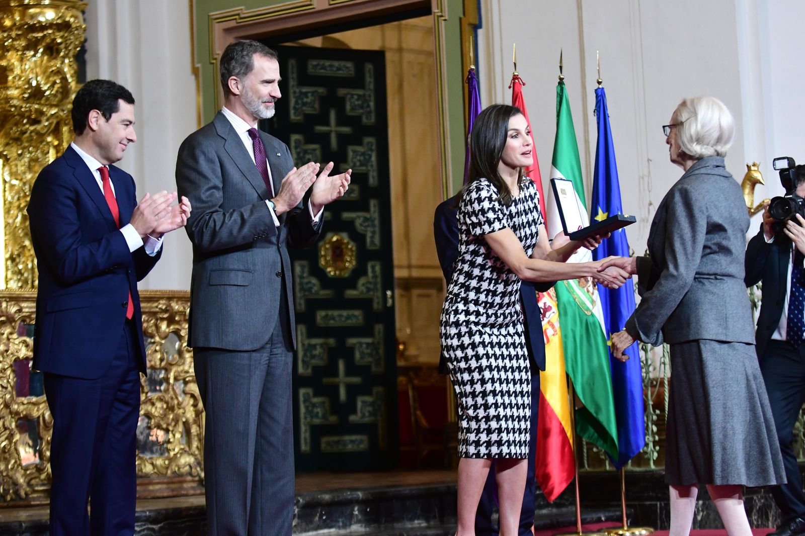 Los Reyes entregan las sMedallas de Oro de las Bellas Artes 2017 en Córdoba