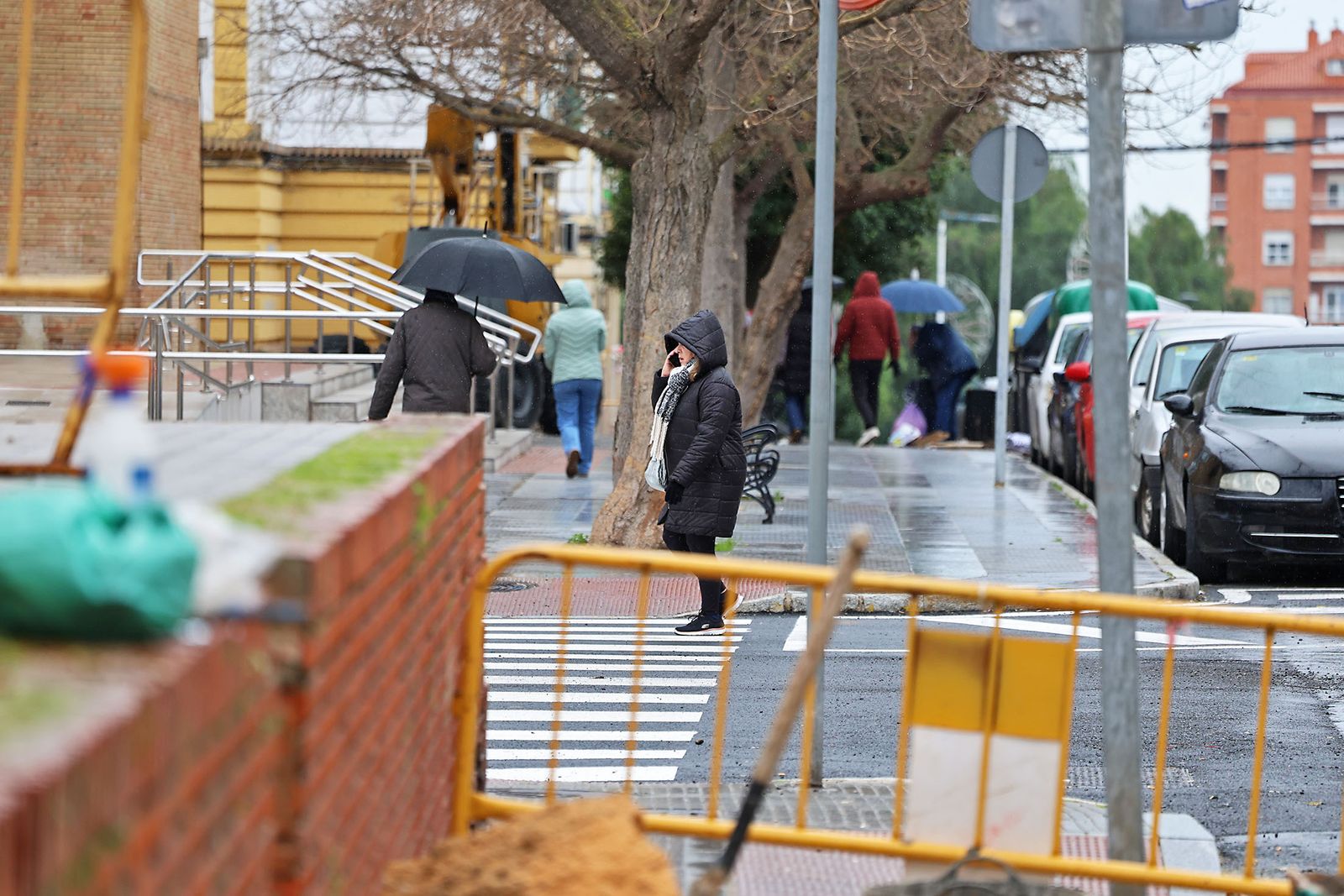Lluvia y frío intenso en la mañana de miércoles
