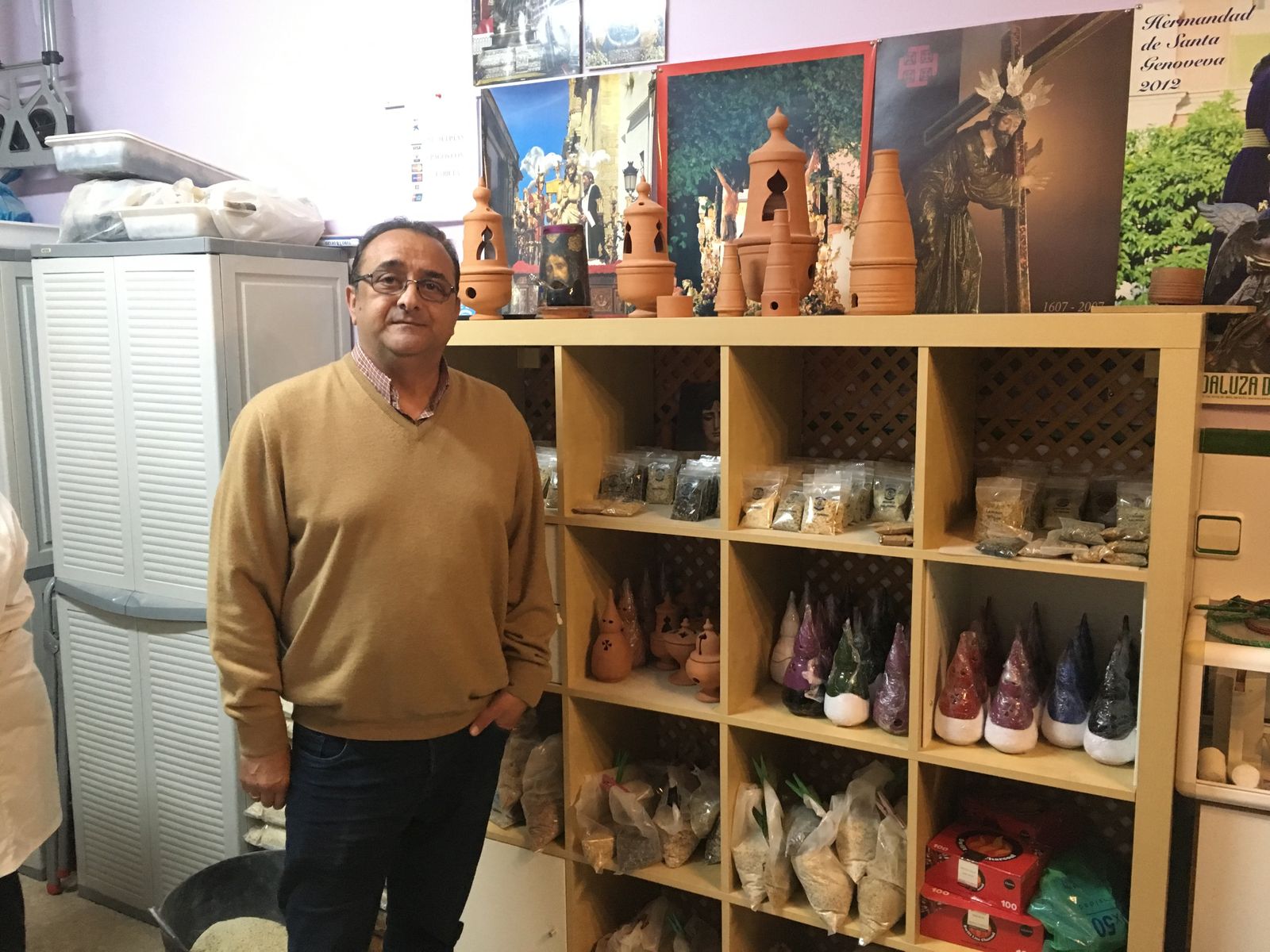 Rafael Jiménez, de inciensos El Cautivo