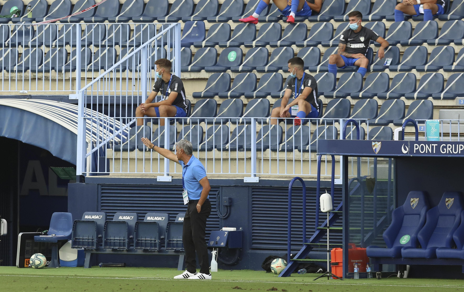 Las fotos del Málaga CF-Dépor