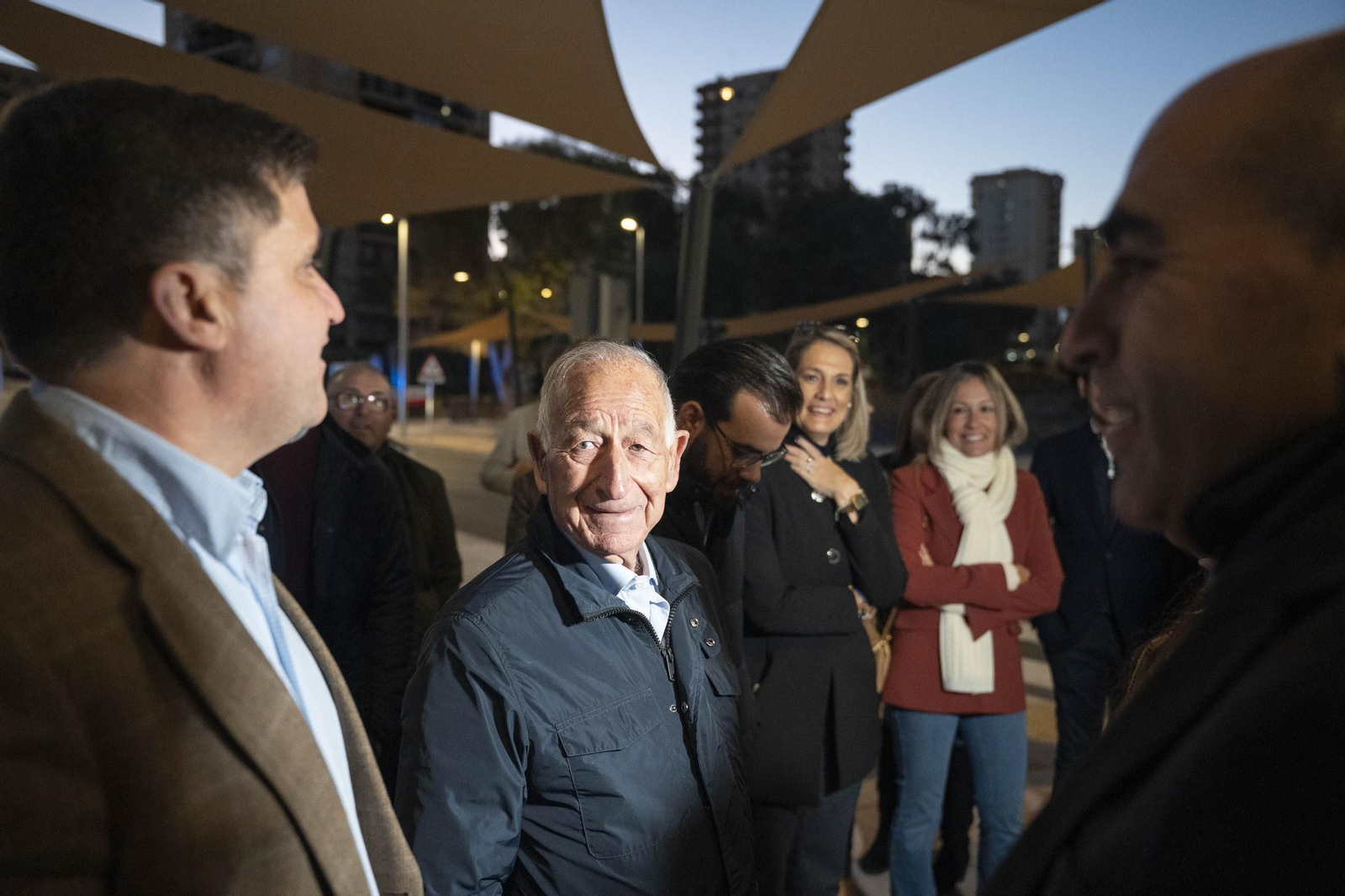 Las imágenes de la inauguración de la primera fase de la adecuación de la Rambla San Antonio de Aguadulce