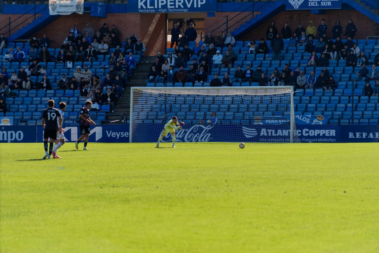 Las mejores imágenes del partido Recreativo de Huelva-Águilas