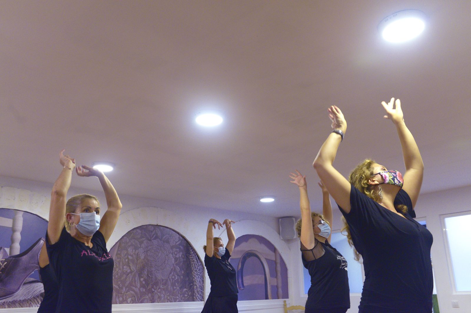 Fotos  de la academia de flamenco de Monika Bellido