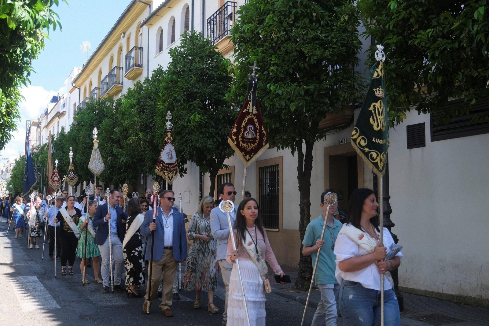 La procesión de la Virgen de la Cabeza de Córdoba, en imágenes