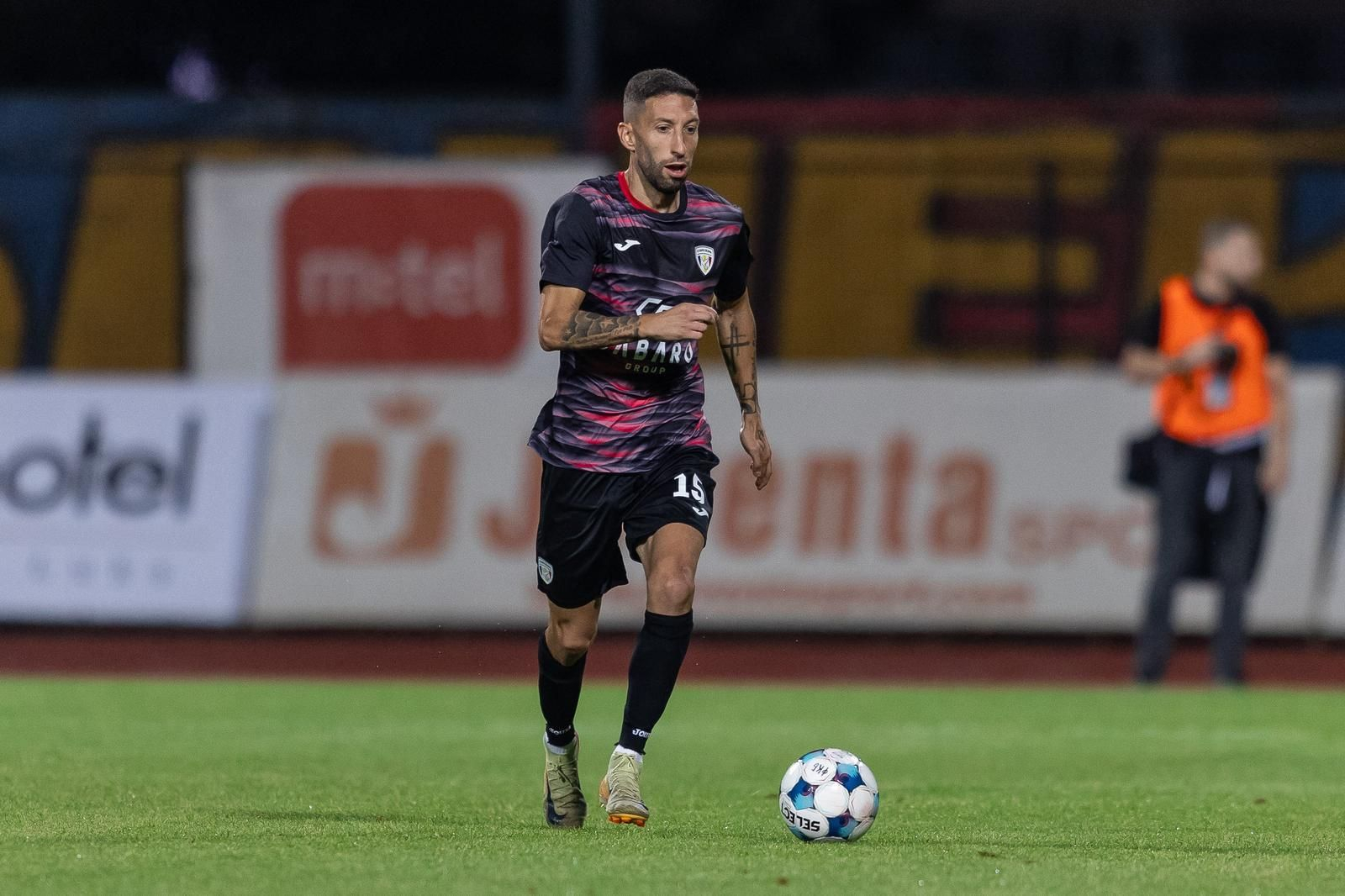 Sergio Rodríguez, en el partido de ida en tierras bosnias.