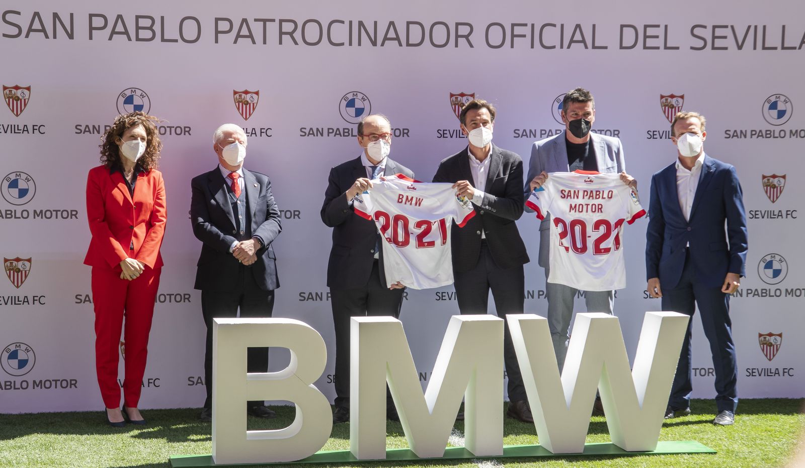 El Sevilla y BMW impulsan la sostenibilidad en una alianza de "entidades líderes"