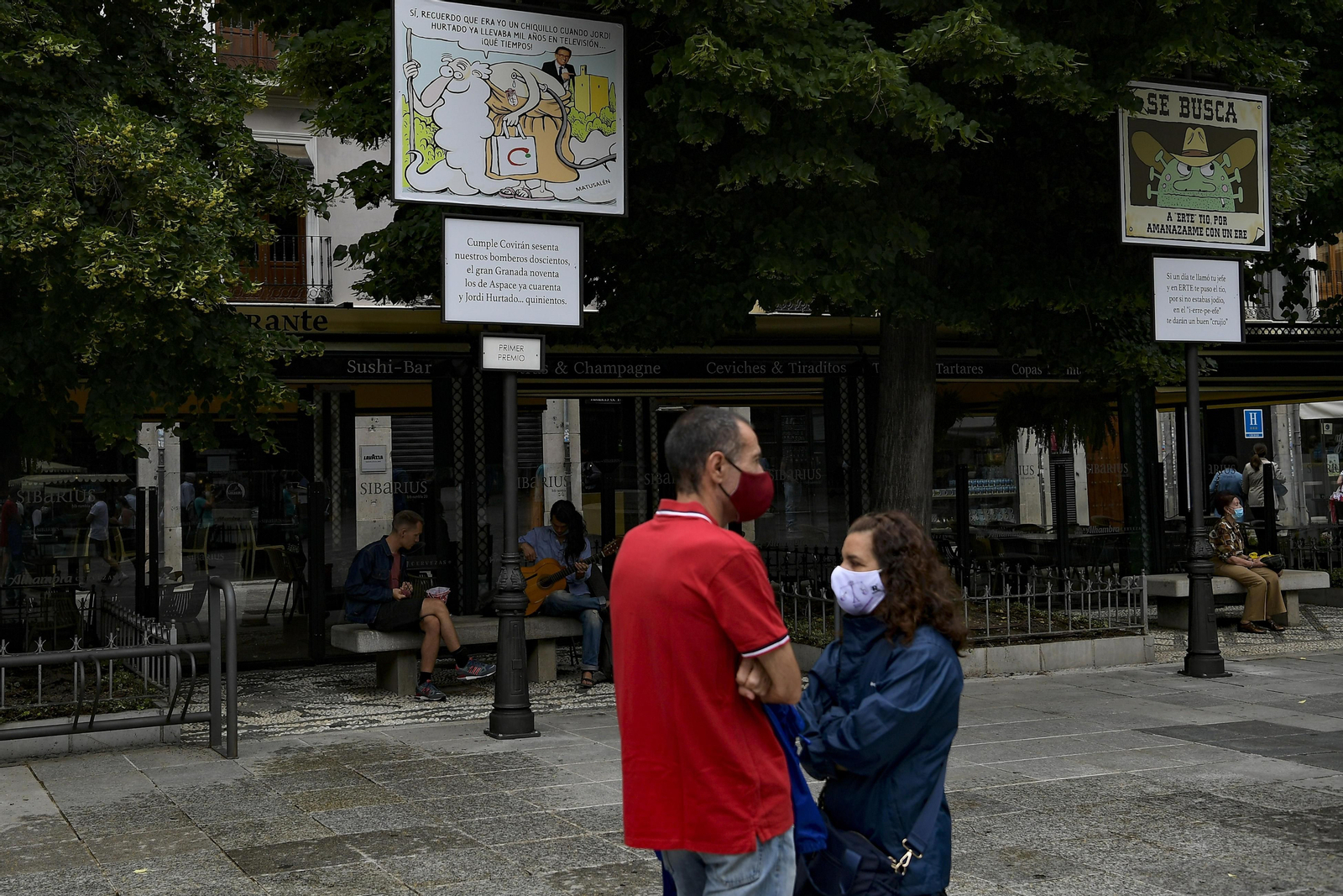 Las carocas del Corpus de Granada 2021