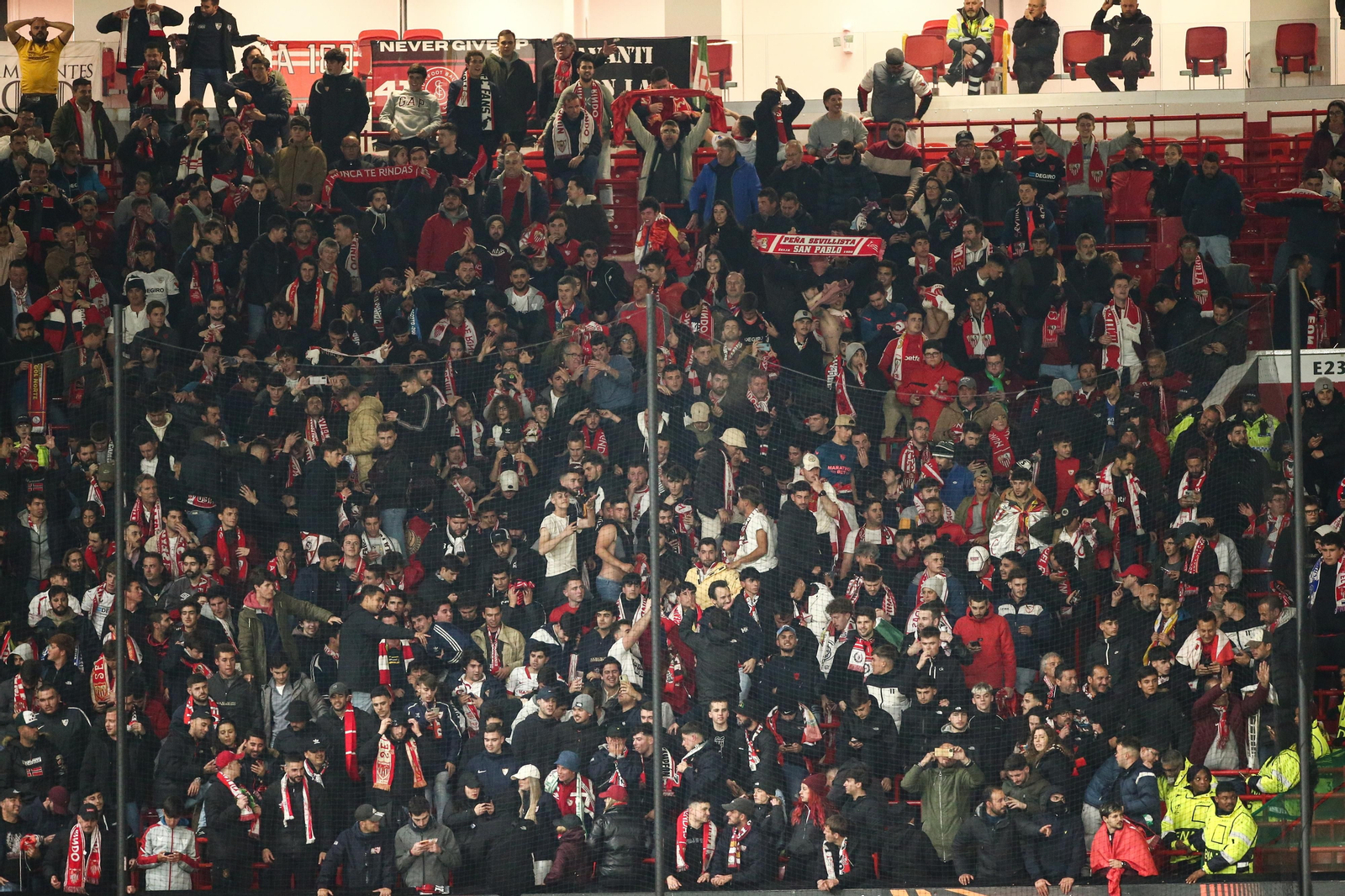 Las fotos del Manchester United - Sevilla