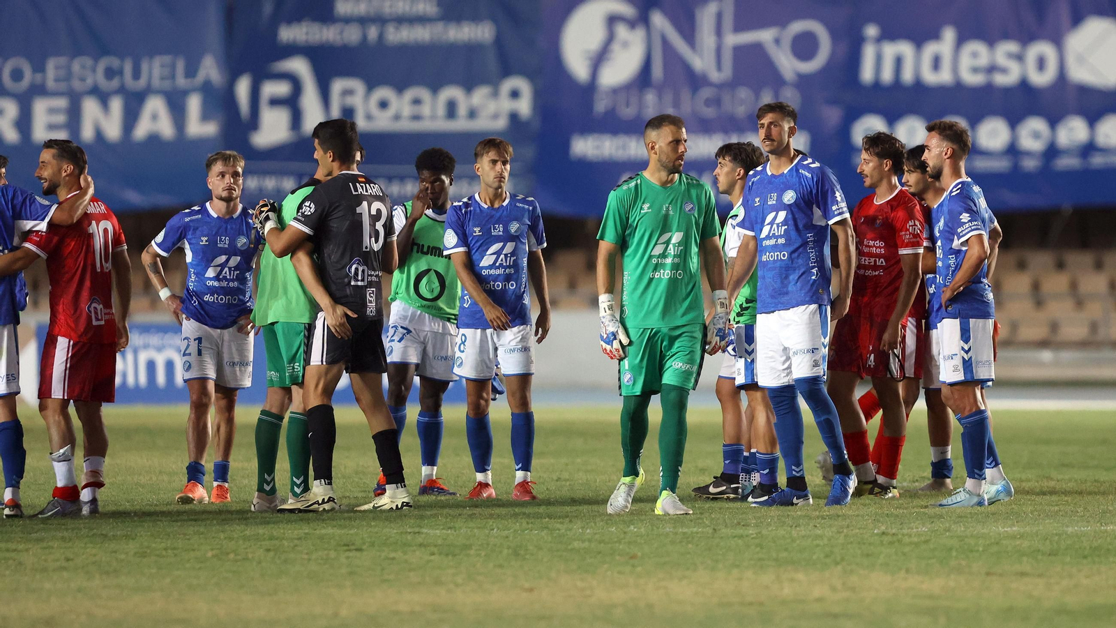 Imágenes del Xerez DFC y la Deportiva Minera en Chapín