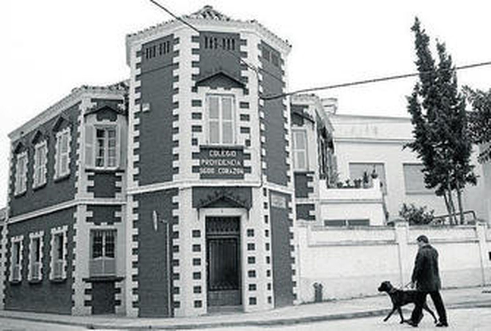 Fachada del Providencia Sagrado Corazón, en una imagen de archivo.