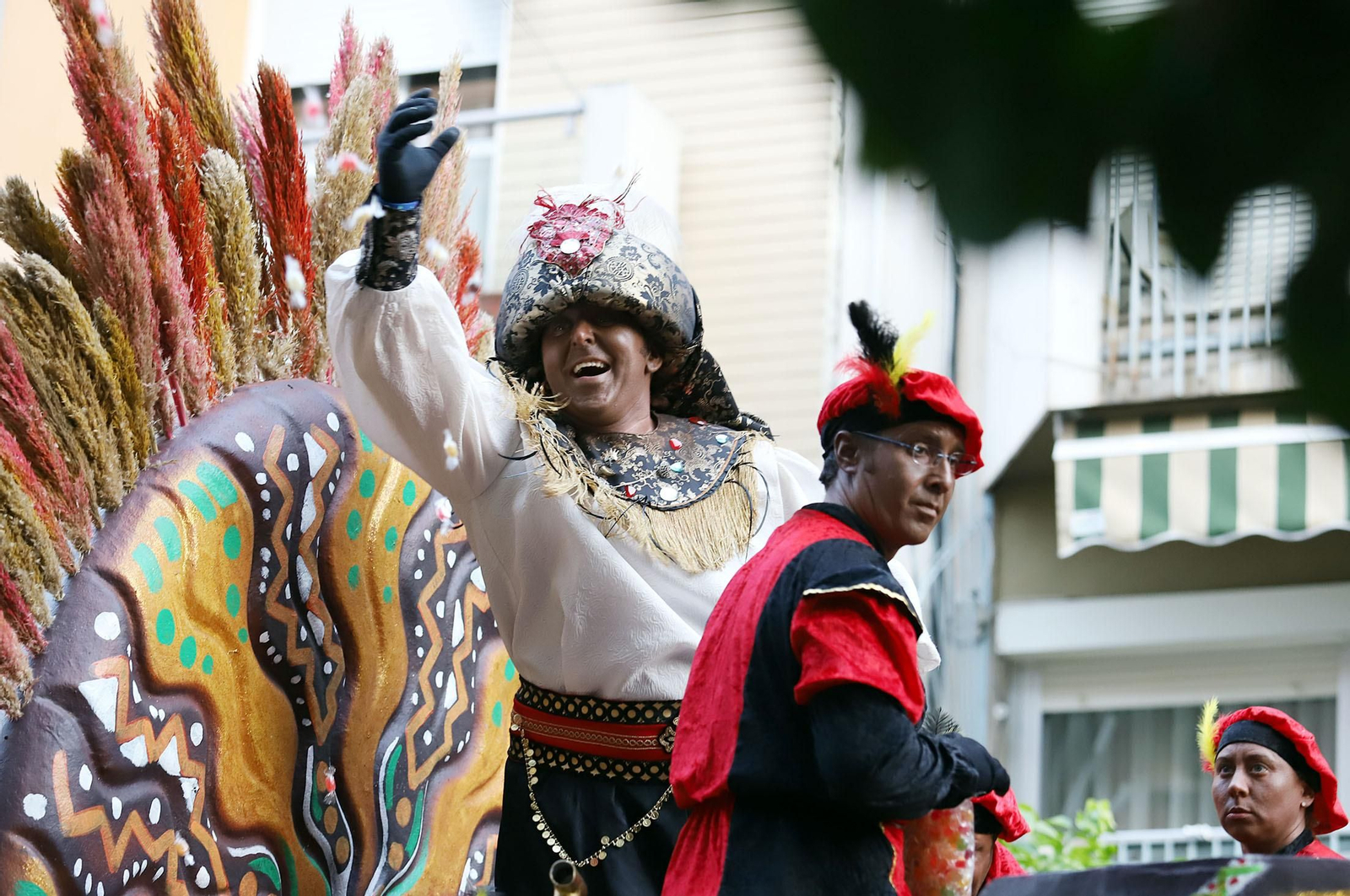 Imágenes de la cabalgata de los Reyes Magos de Huelva