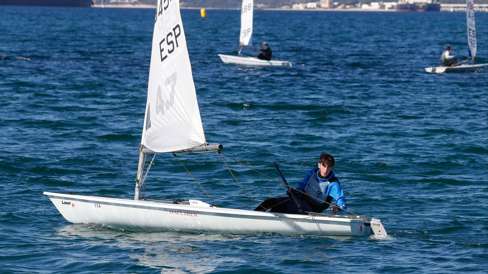Las fotos de la Copa de Andalucía de vela de ILCA 4 e ILCA 6, en La Línea