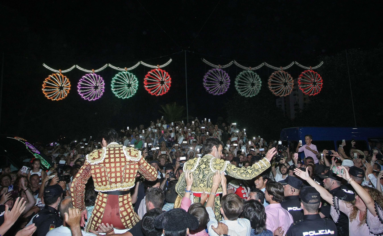 Las imágenes de la reaparición de José Tomás en Algeciras