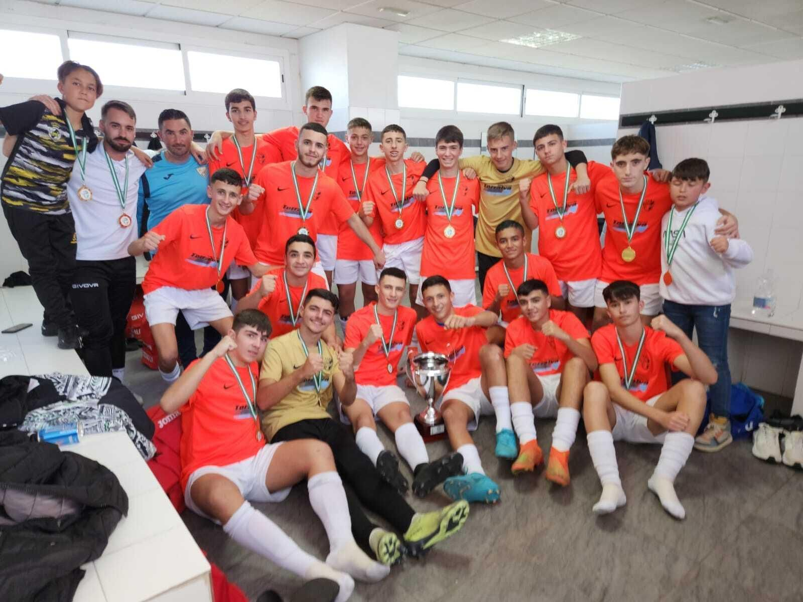 La selección cadete del Campo de Gibraltar, campeona provincial