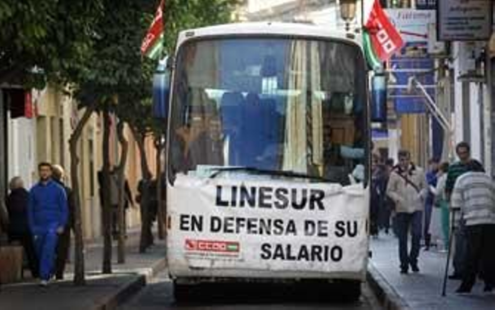 Linesur supedita sus nóminas en Andalucía al cobro del Consistorio
