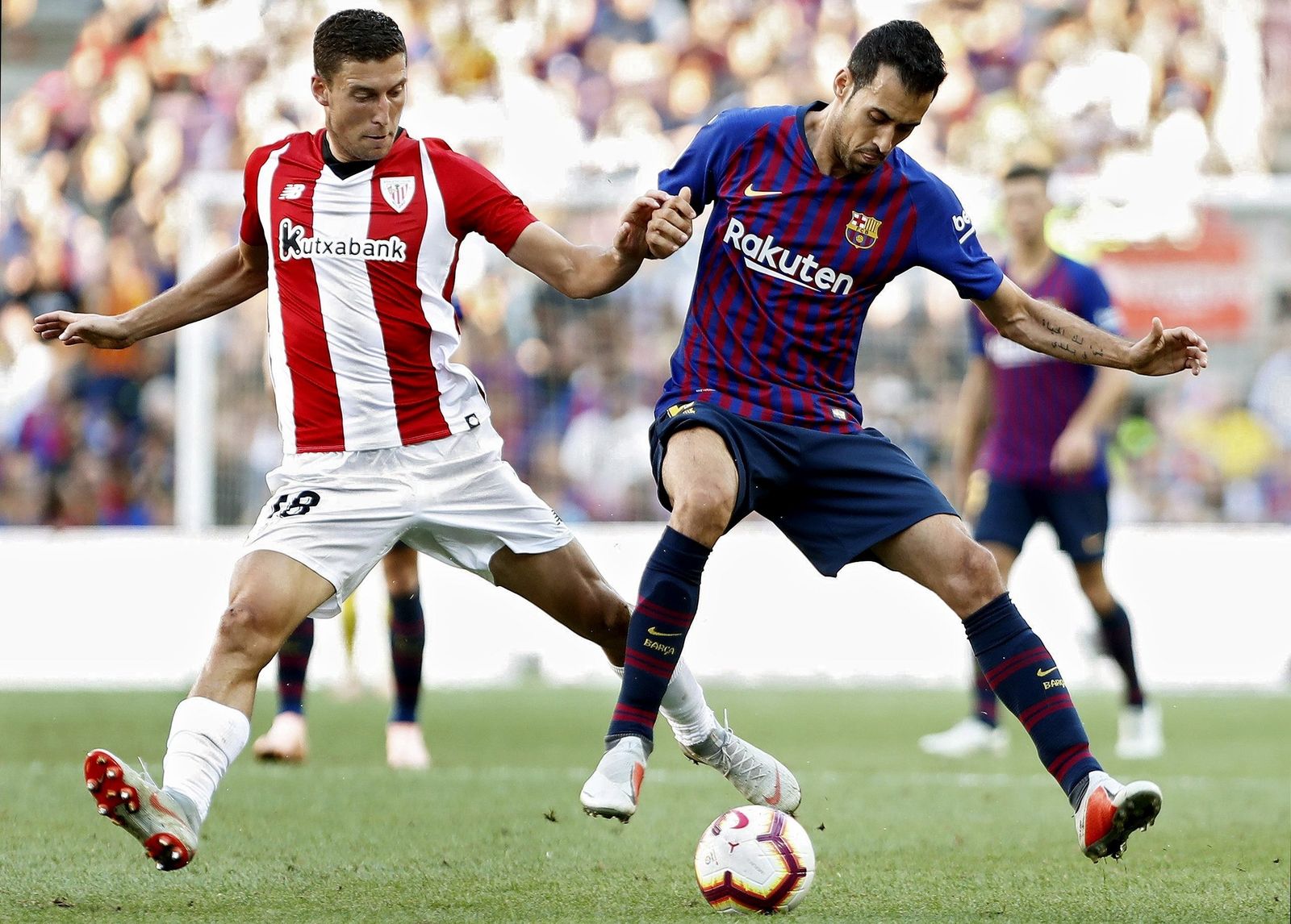 Las imágenes del Barcelona-Athletic