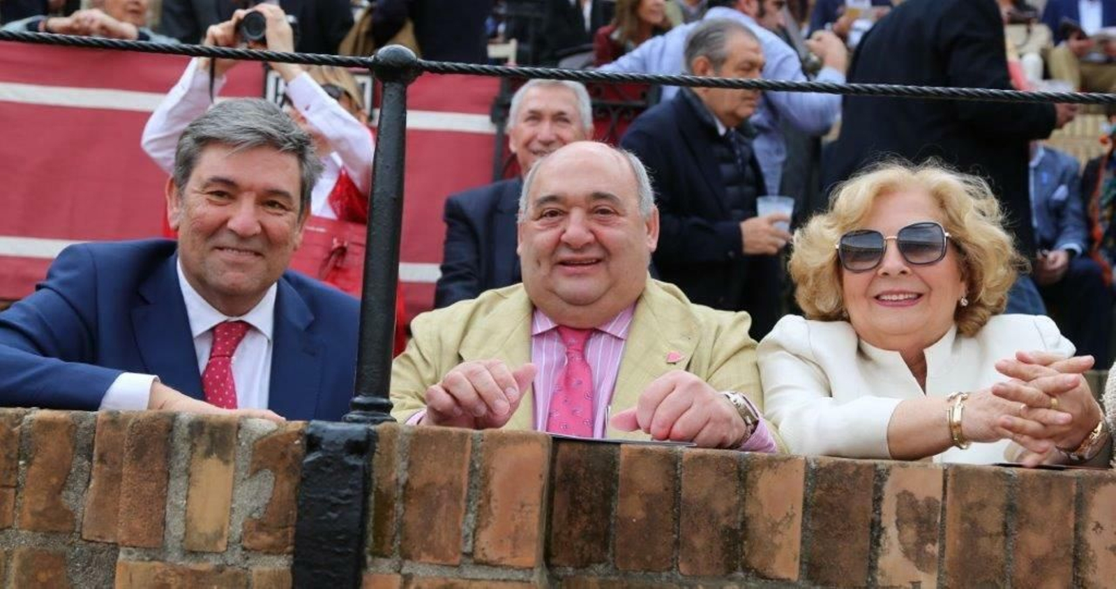 José Manuel Holgado, Antonio Camino y María Muñoz.