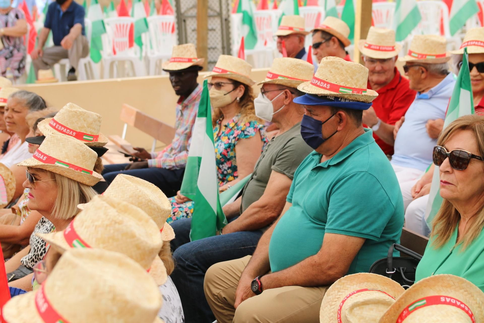 Juan Espadas comienza la campaña electoral con Pedro Sánchez, en imágenes