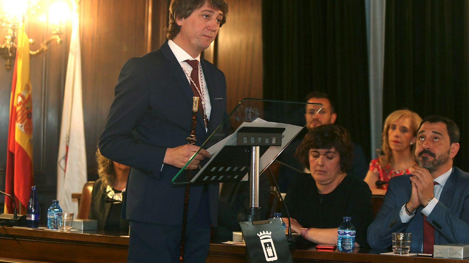 Carlos Martínez Mínguez, alcalde de Soria