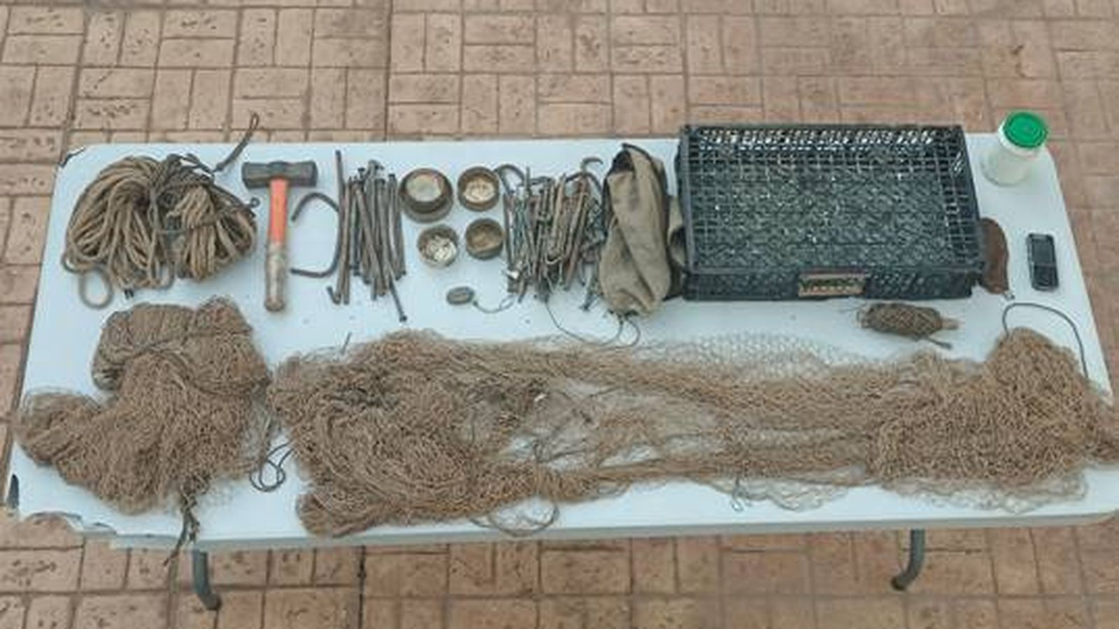 Los efectos intervenidos al investigado.