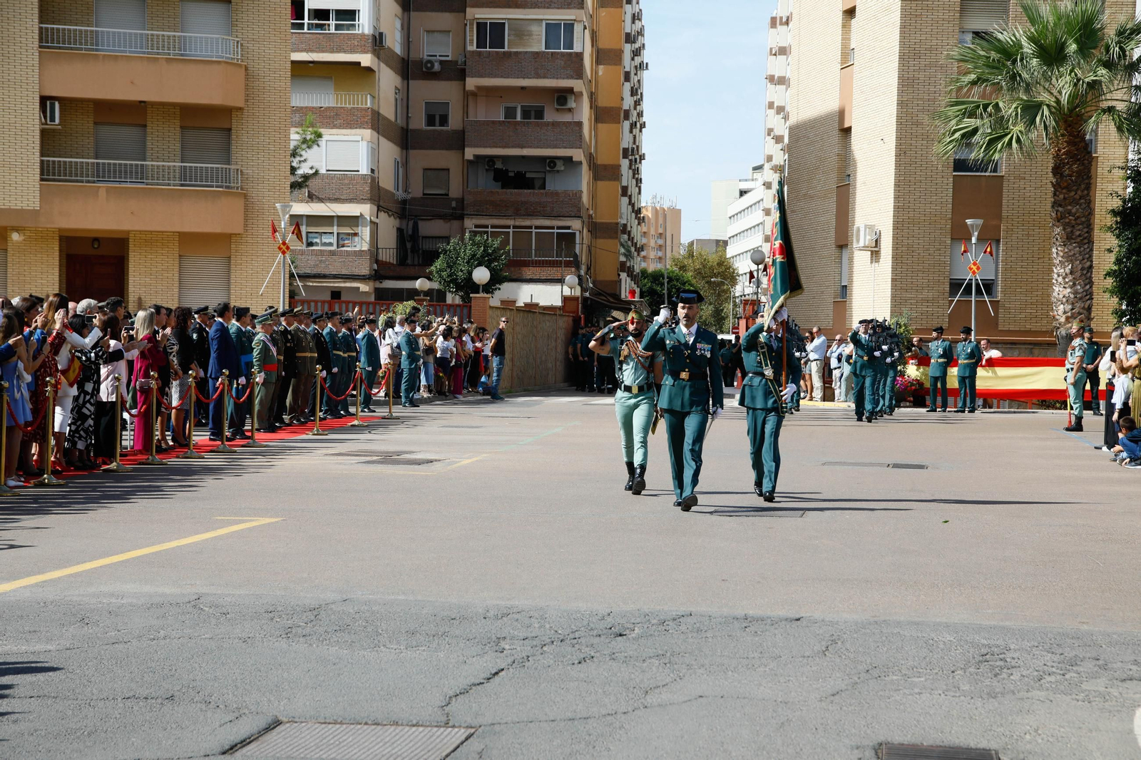 Los actos de la Guardia Civil en honor a la Virgen del Pilar, en imágenes