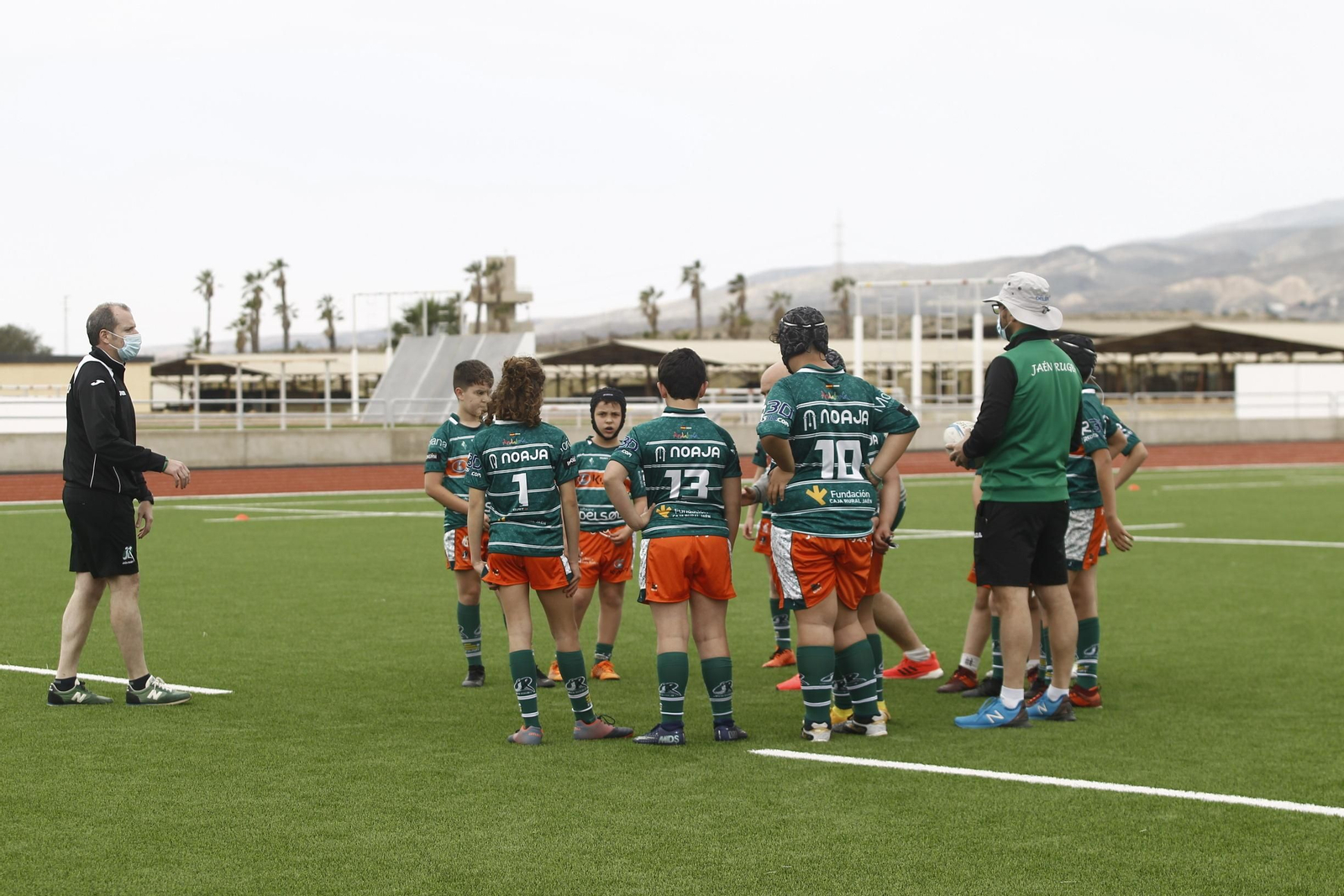 Fotogalería rugby sub-12 andaluz en la Base de La Legión. Viator (Almería)