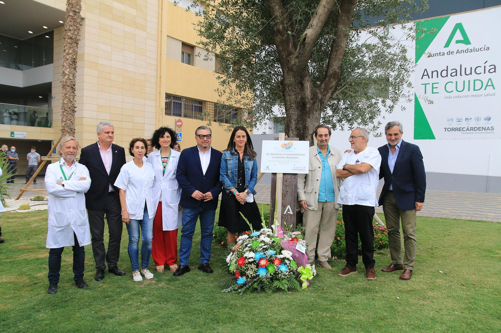 Homenaje a los donantes de Órganos en el Hospital Torrecárdenas