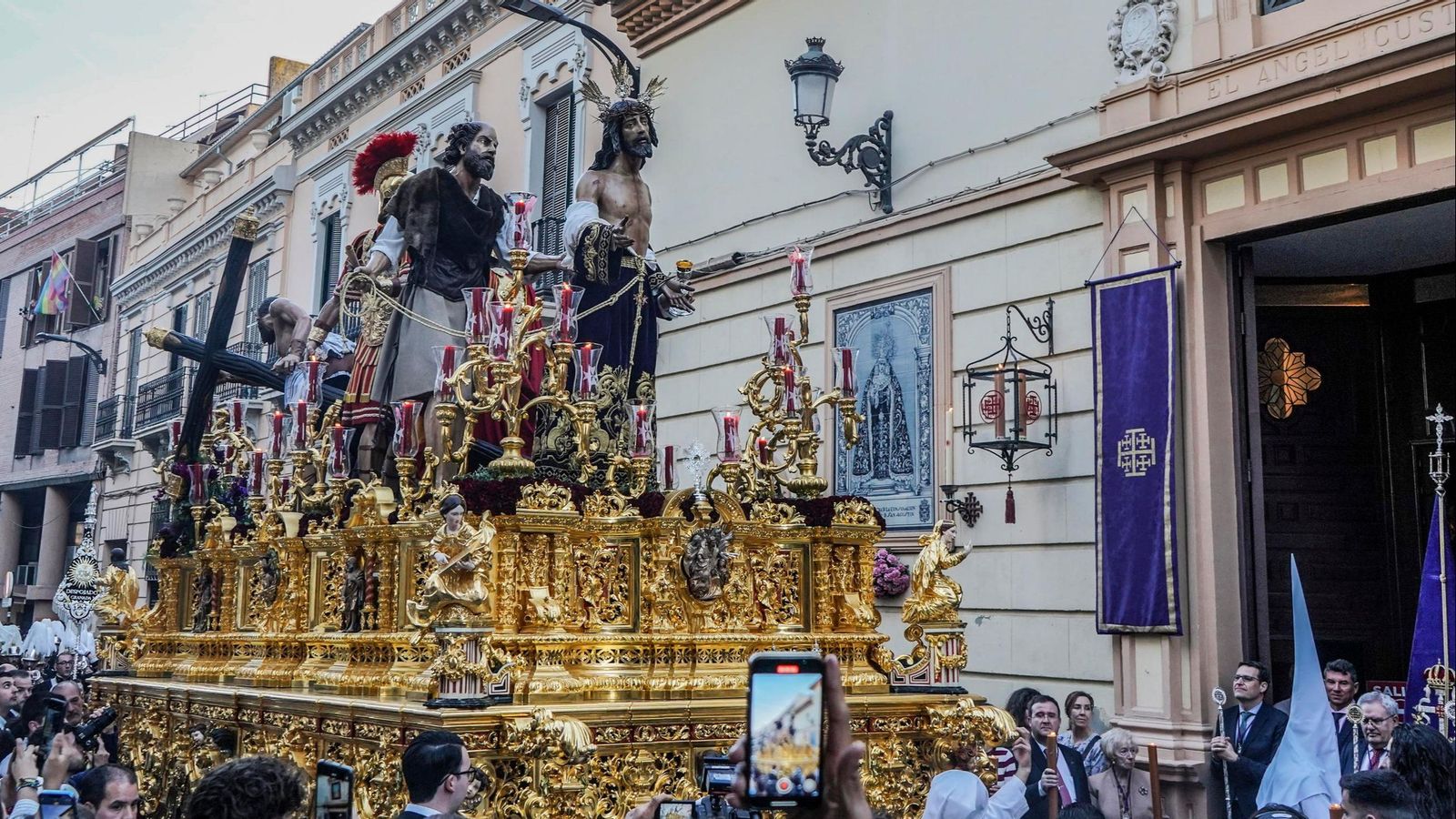 Nuestro Padre Jesús Despojado de sus Vestiduras en el Convento del Santo Ángel Custodio, Domingo de Ramos 2023