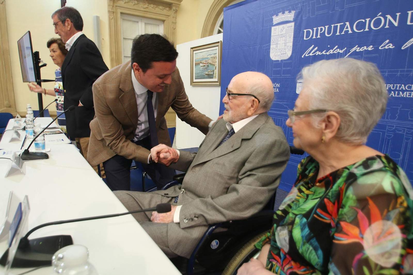 Fotogalería homenaje al pintor Julio Visconti