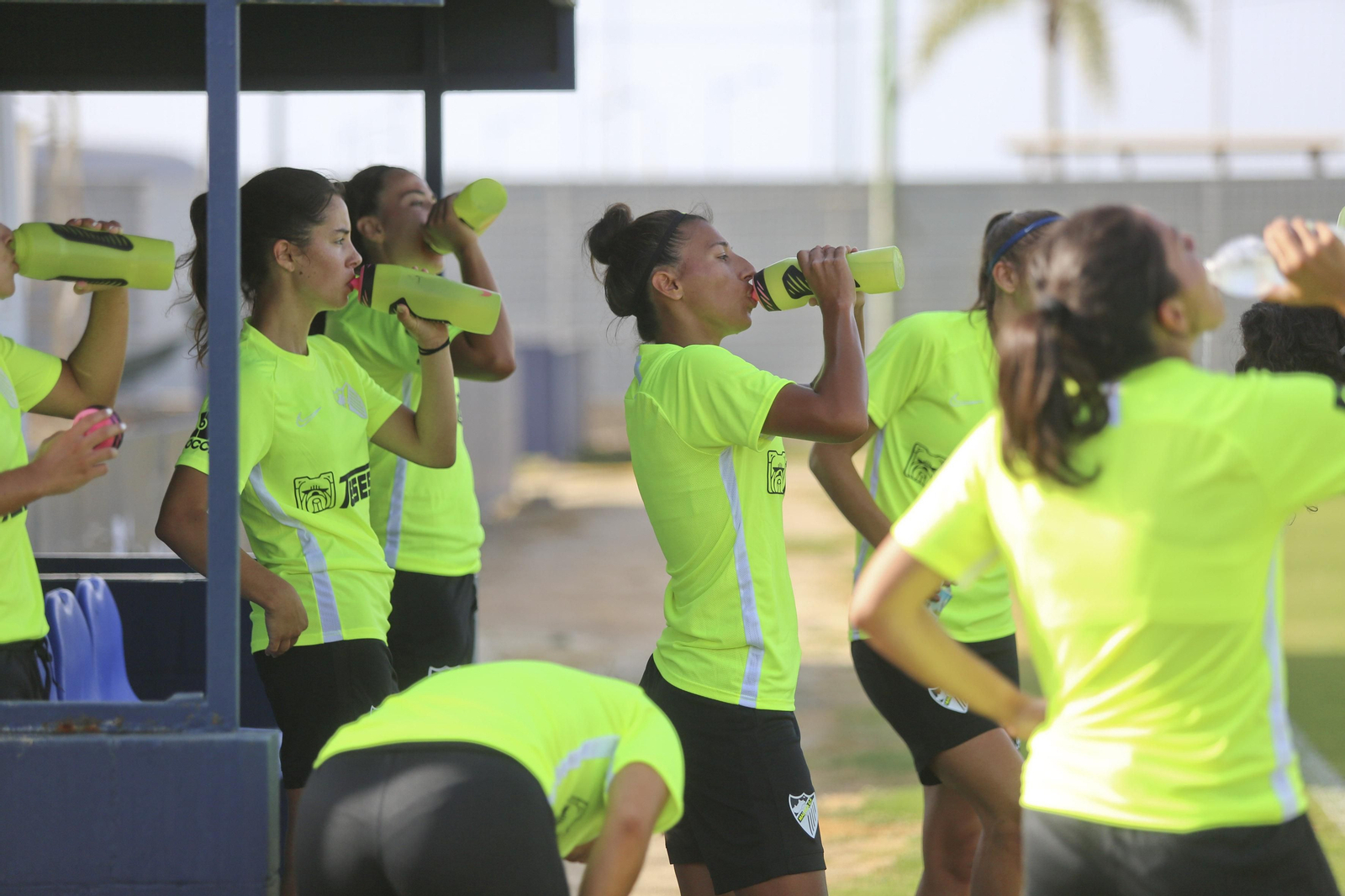 Las fotos del primer entrenamiento de pretemporada del Málaga Femenino