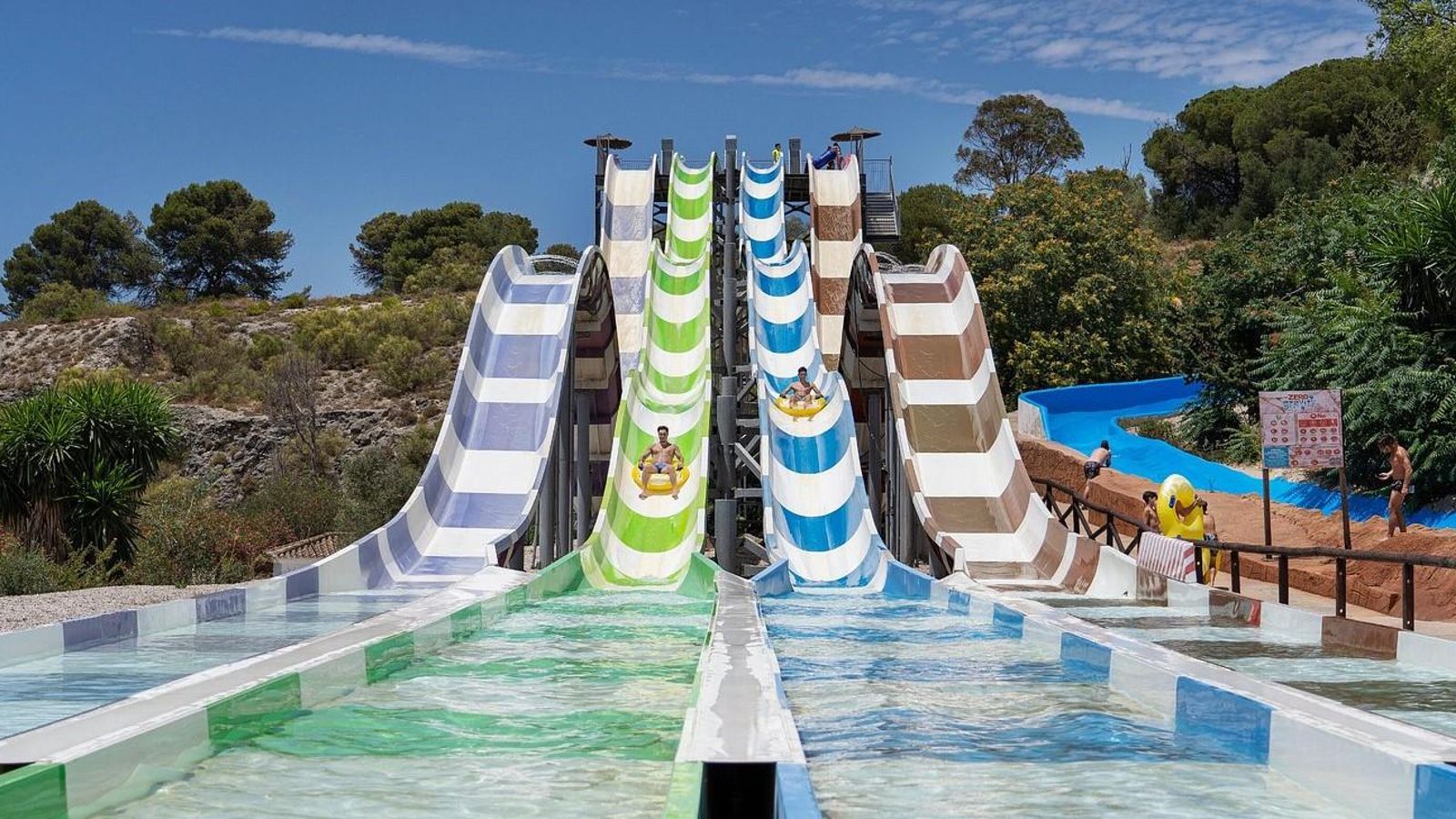 Zero Gravity en Aqualand Bahía de Cádiz