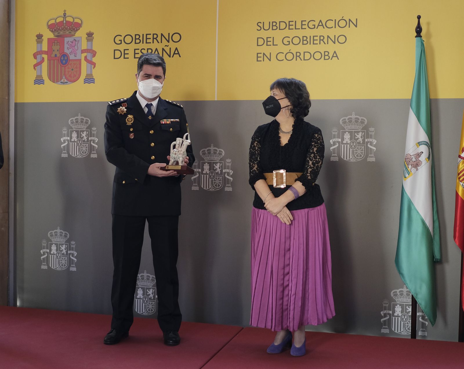 Las fotografías de la entrega de los premios Plaza de la Constitución 2020